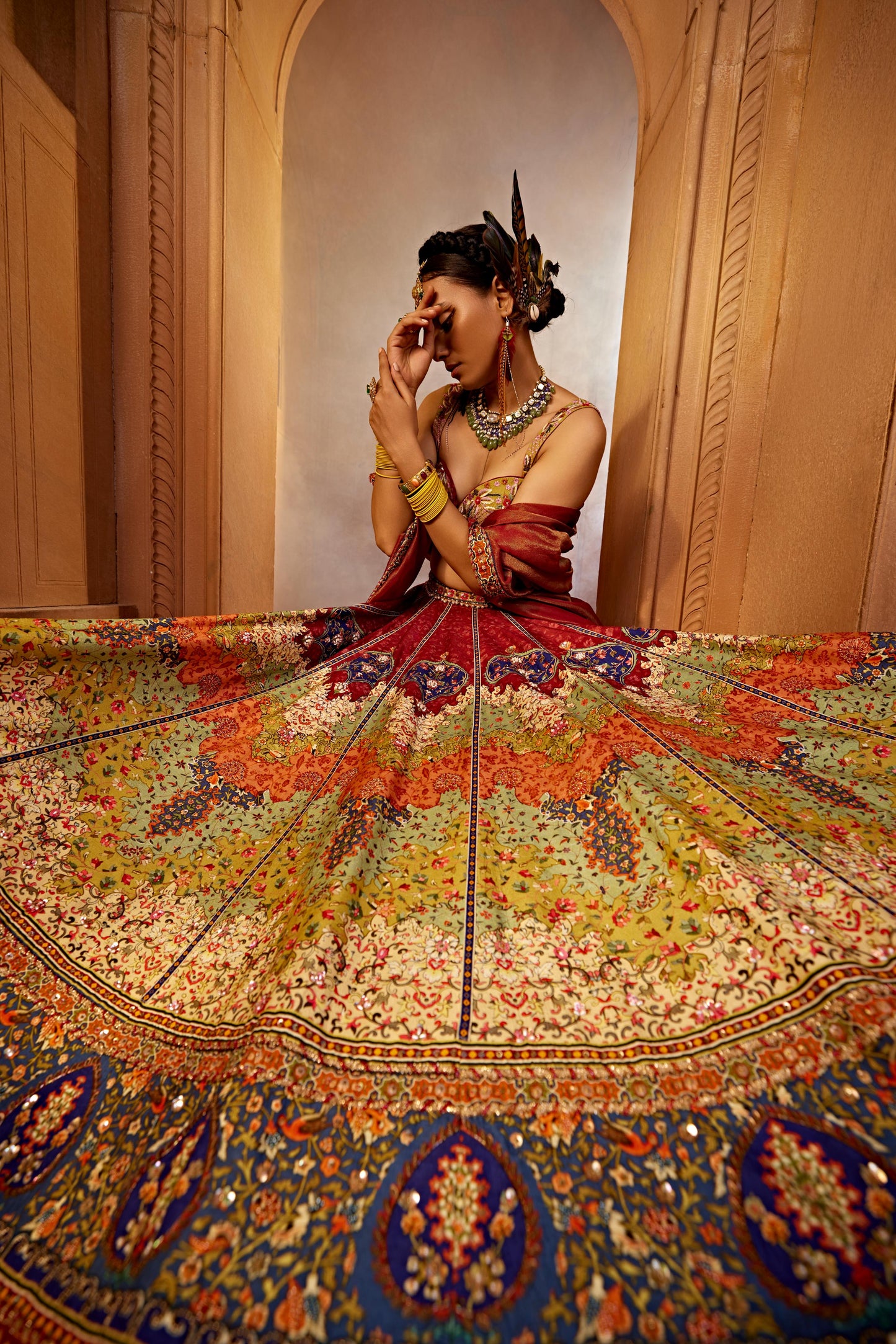 MEHVISH LEHENGA SET