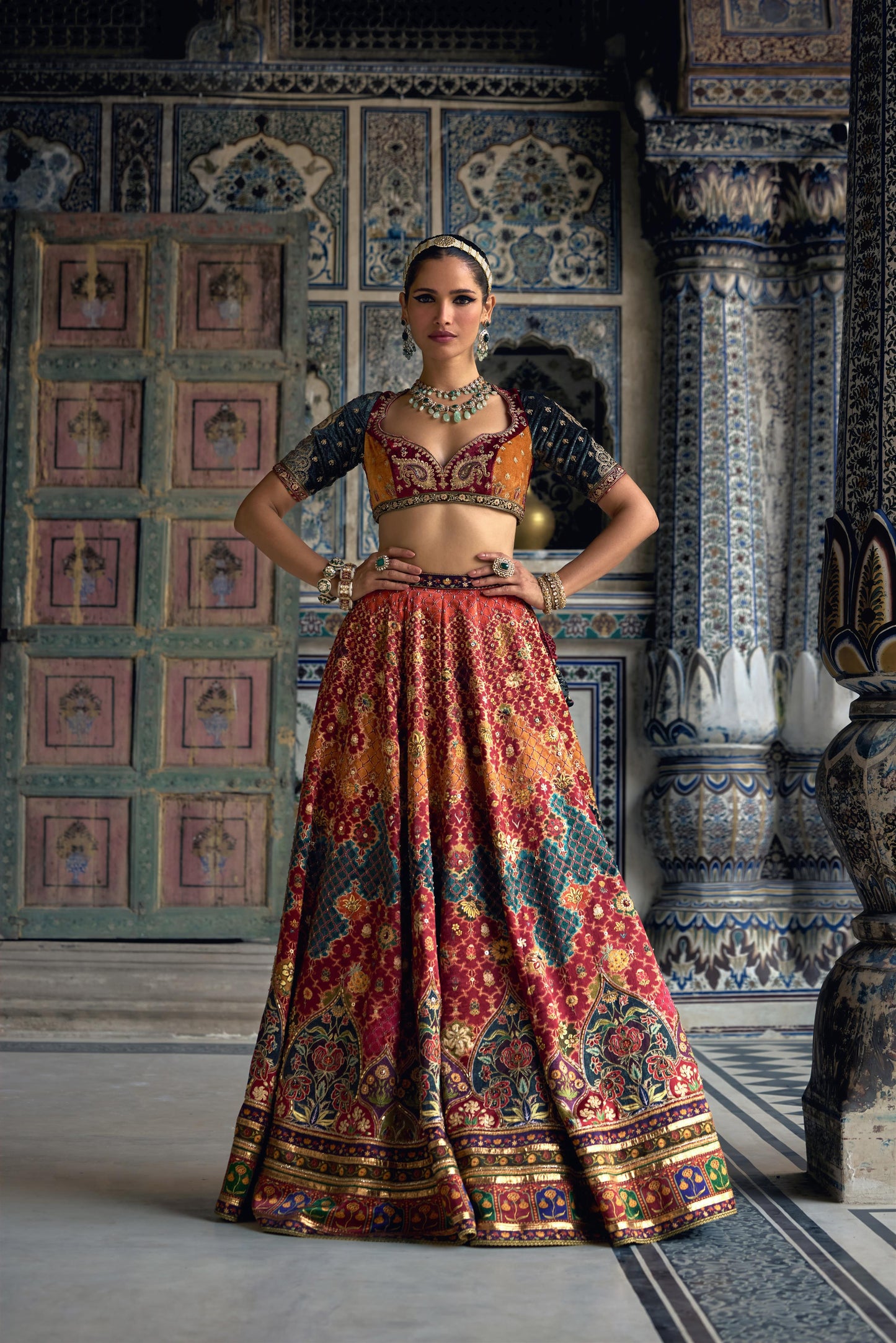 IBADAT LEHENGA SET