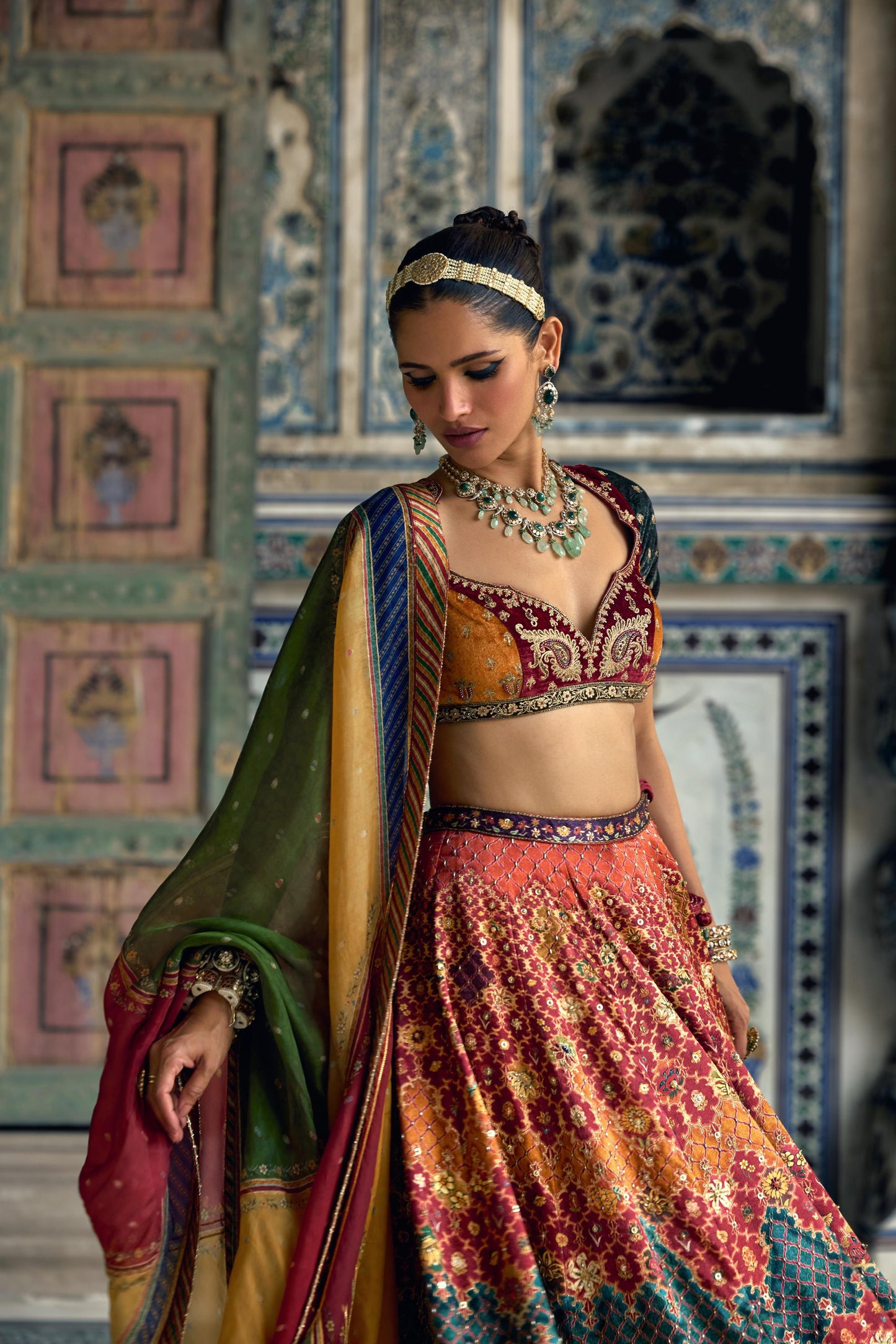 IBADAT LEHENGA SET