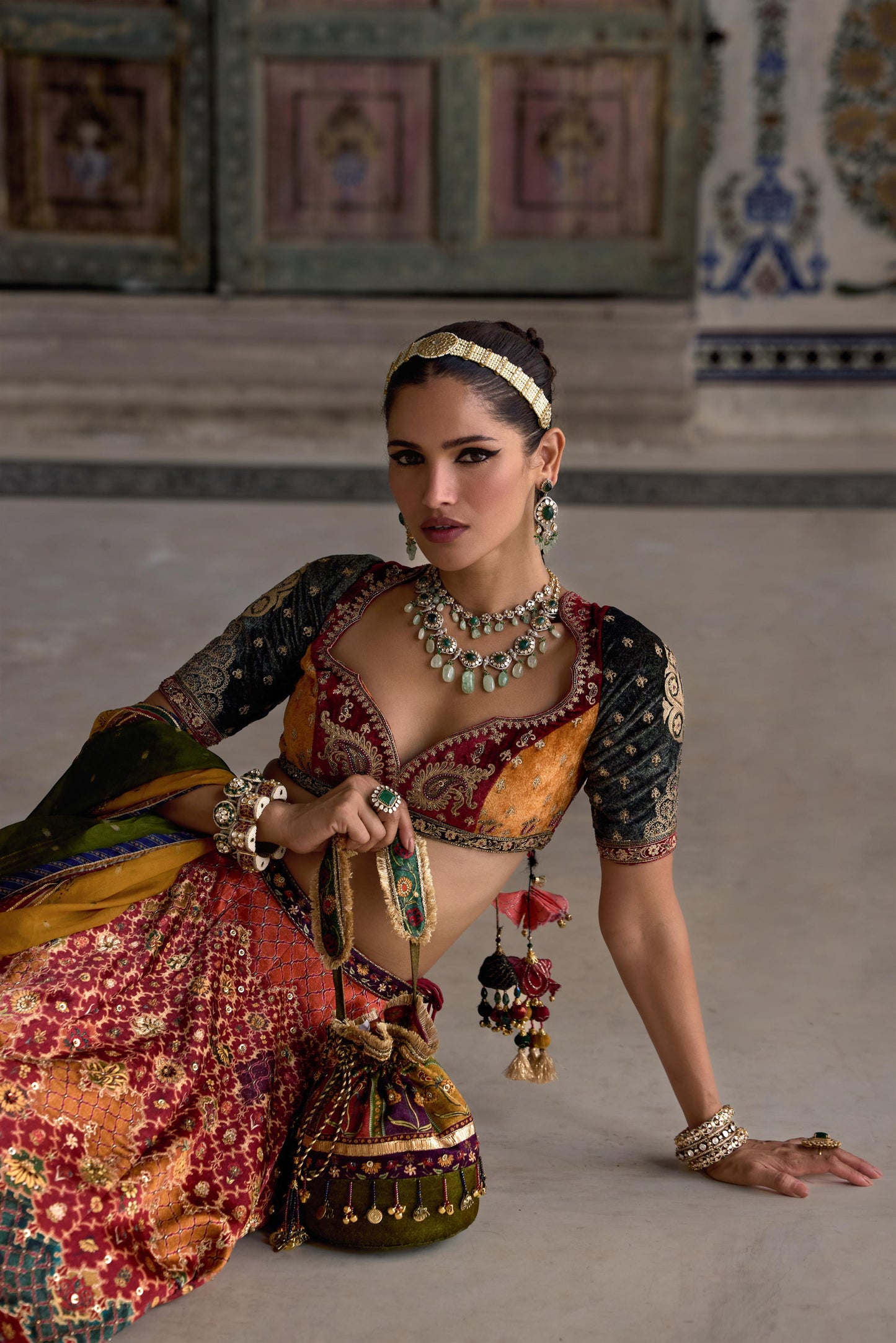IBADAT LEHENGA SET