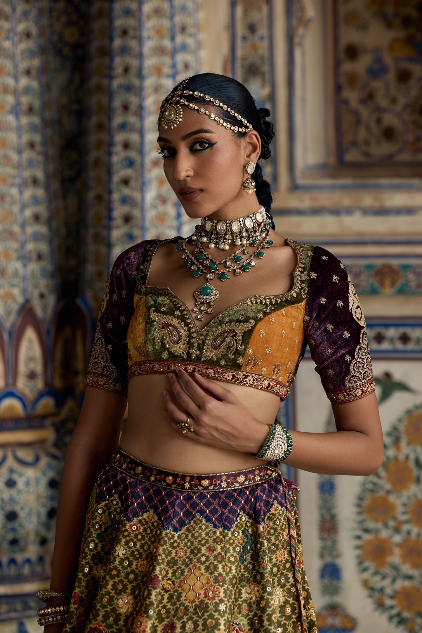 ZEHNA LEHENGA SET