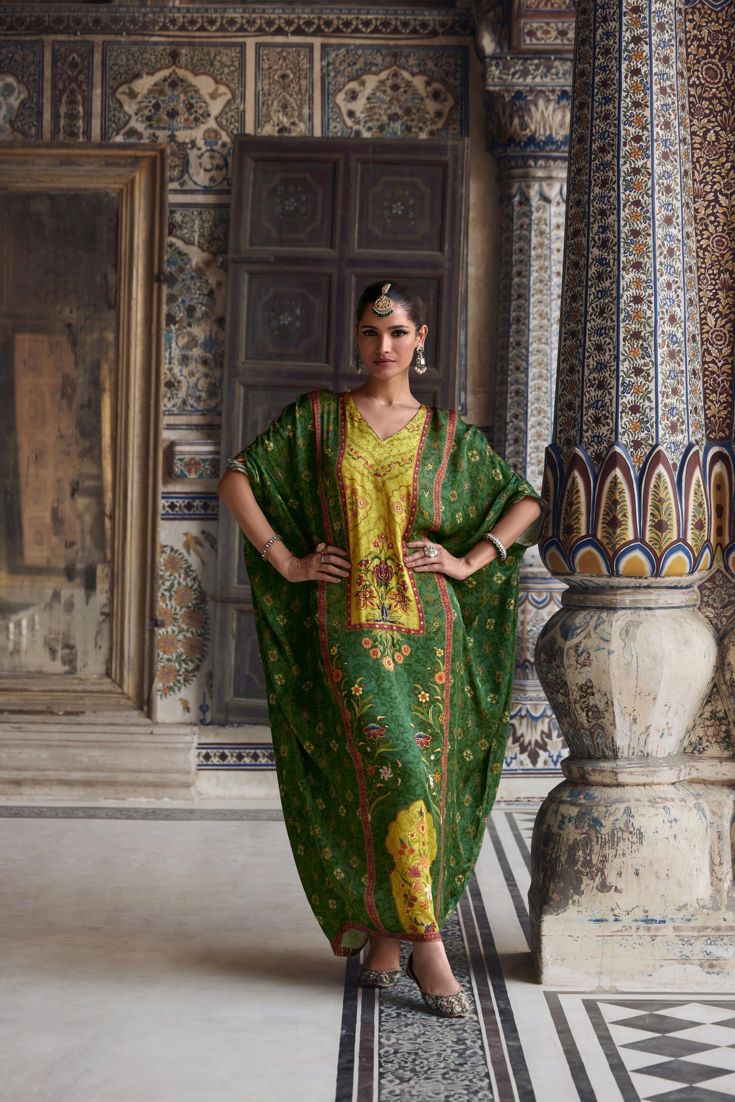 SAISHA KAFTAN DRESS