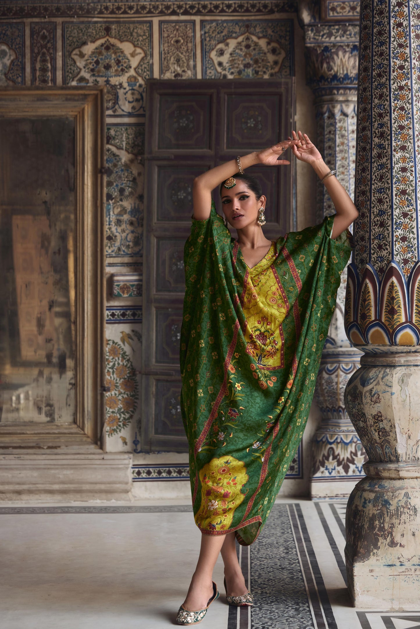 SAISHA KAFTAN DRESS