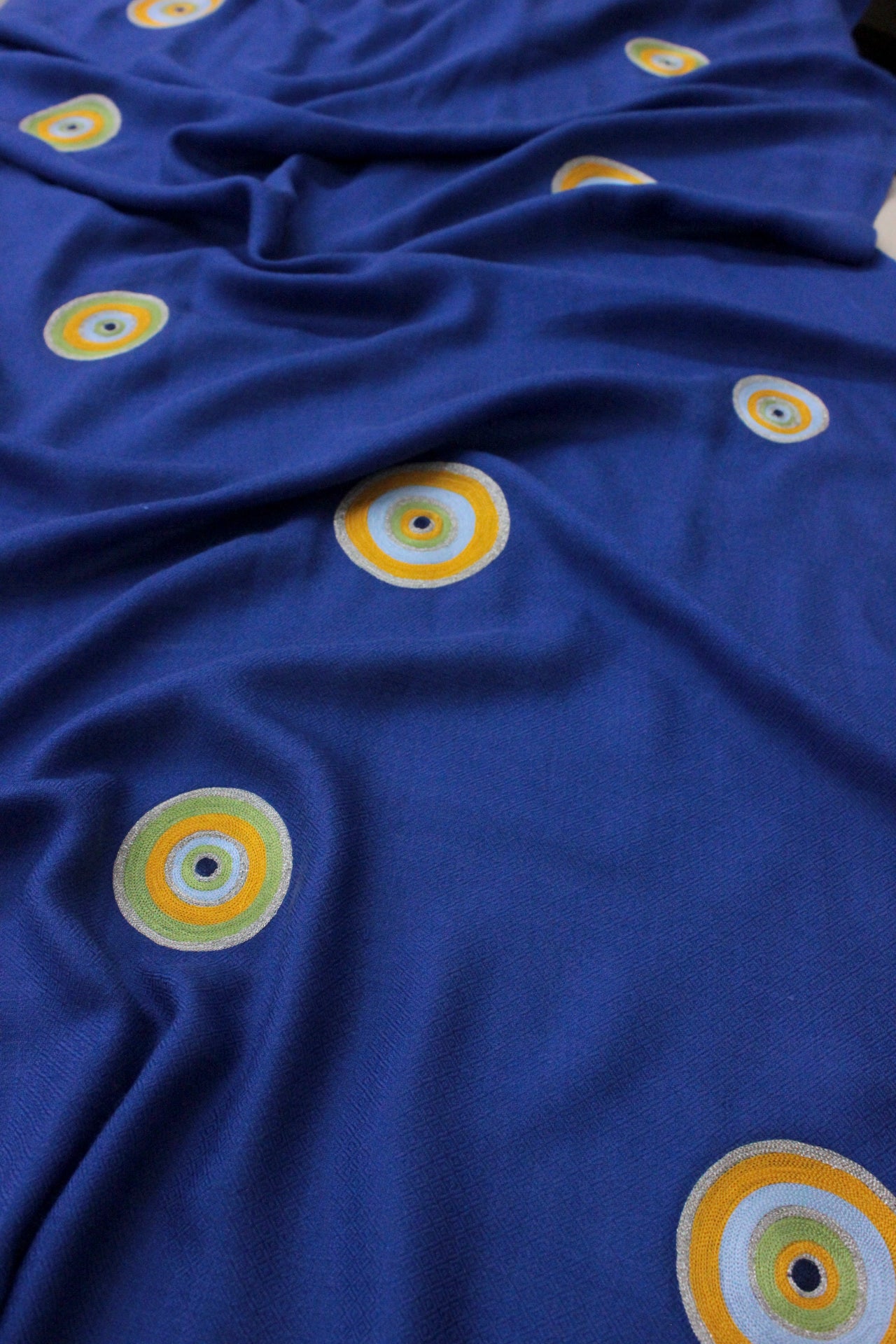THE EVIL EYE EMBROIDERED STOLE