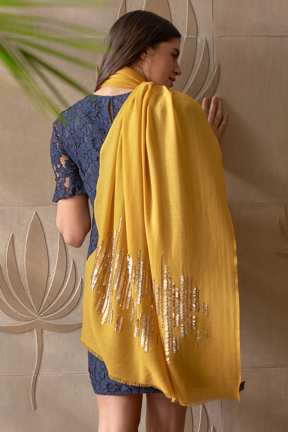 SHOOTING STARS EMBROIDERED STOLE