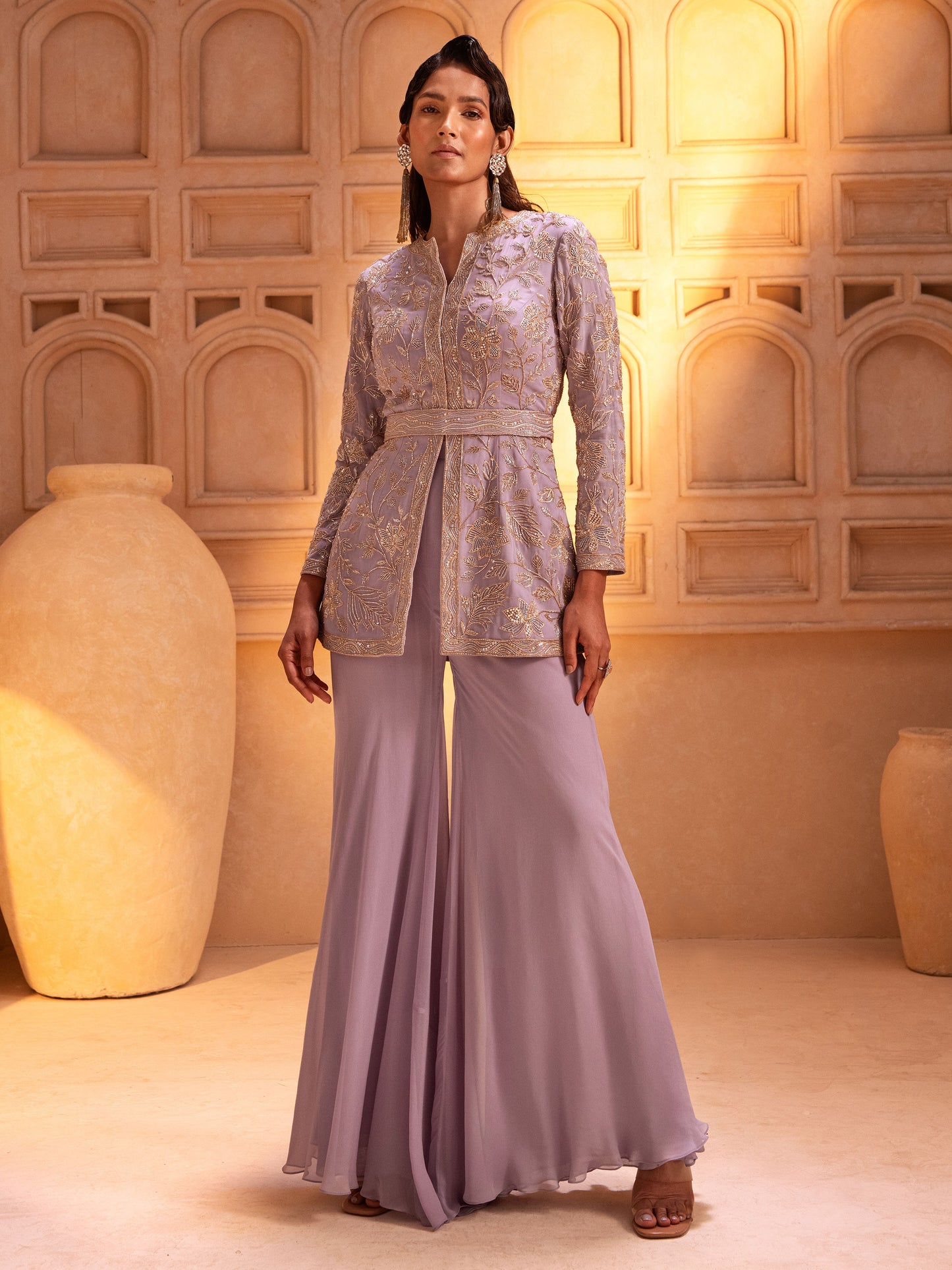 LILAC JACKET SET