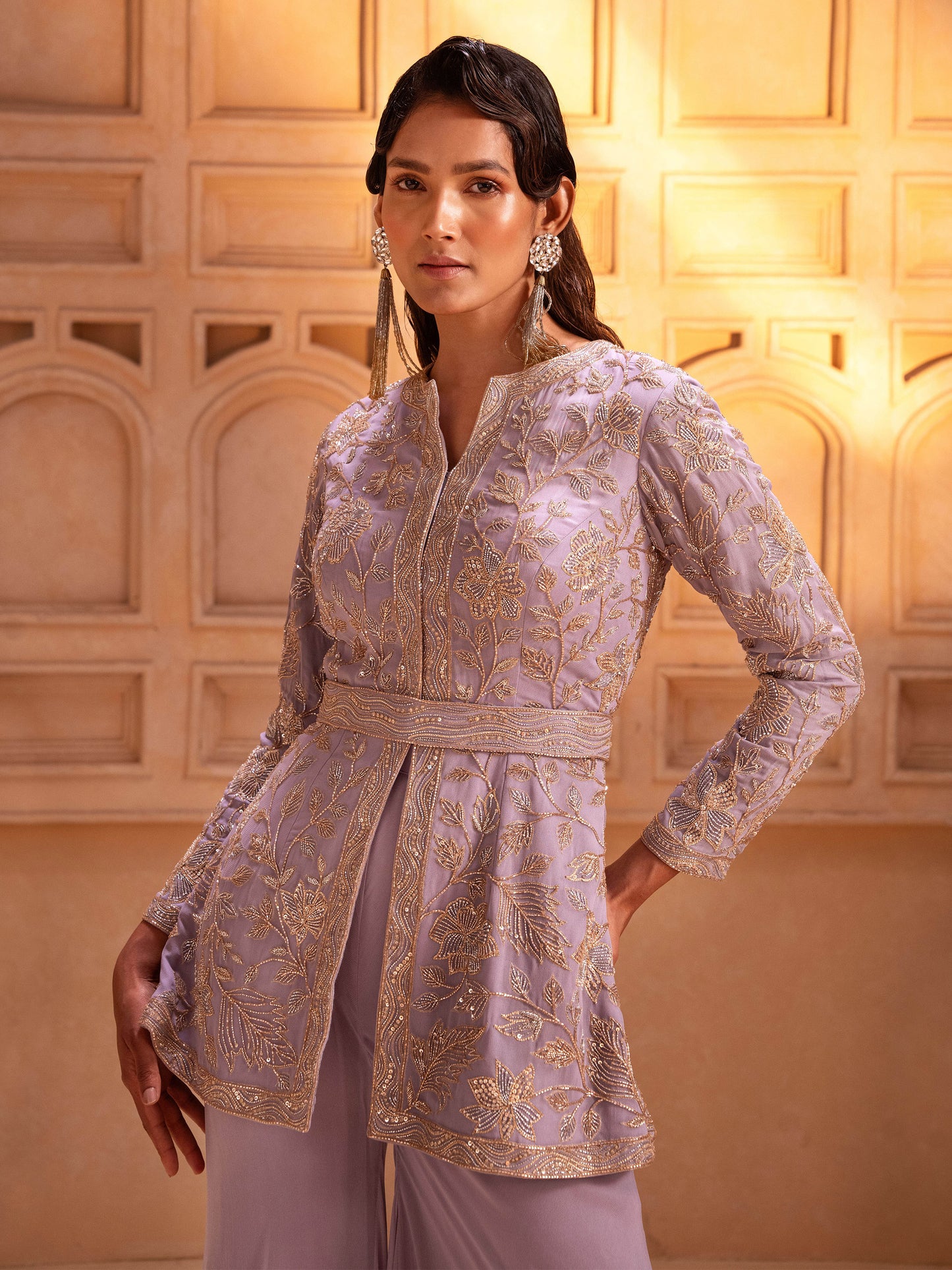 LILAC JACKET SET