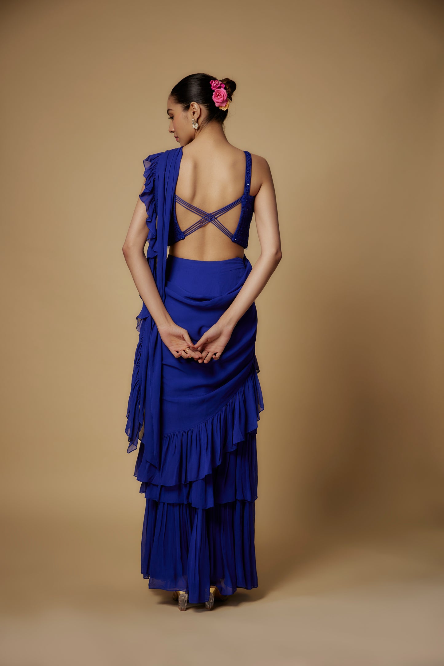 BLUE SAREE