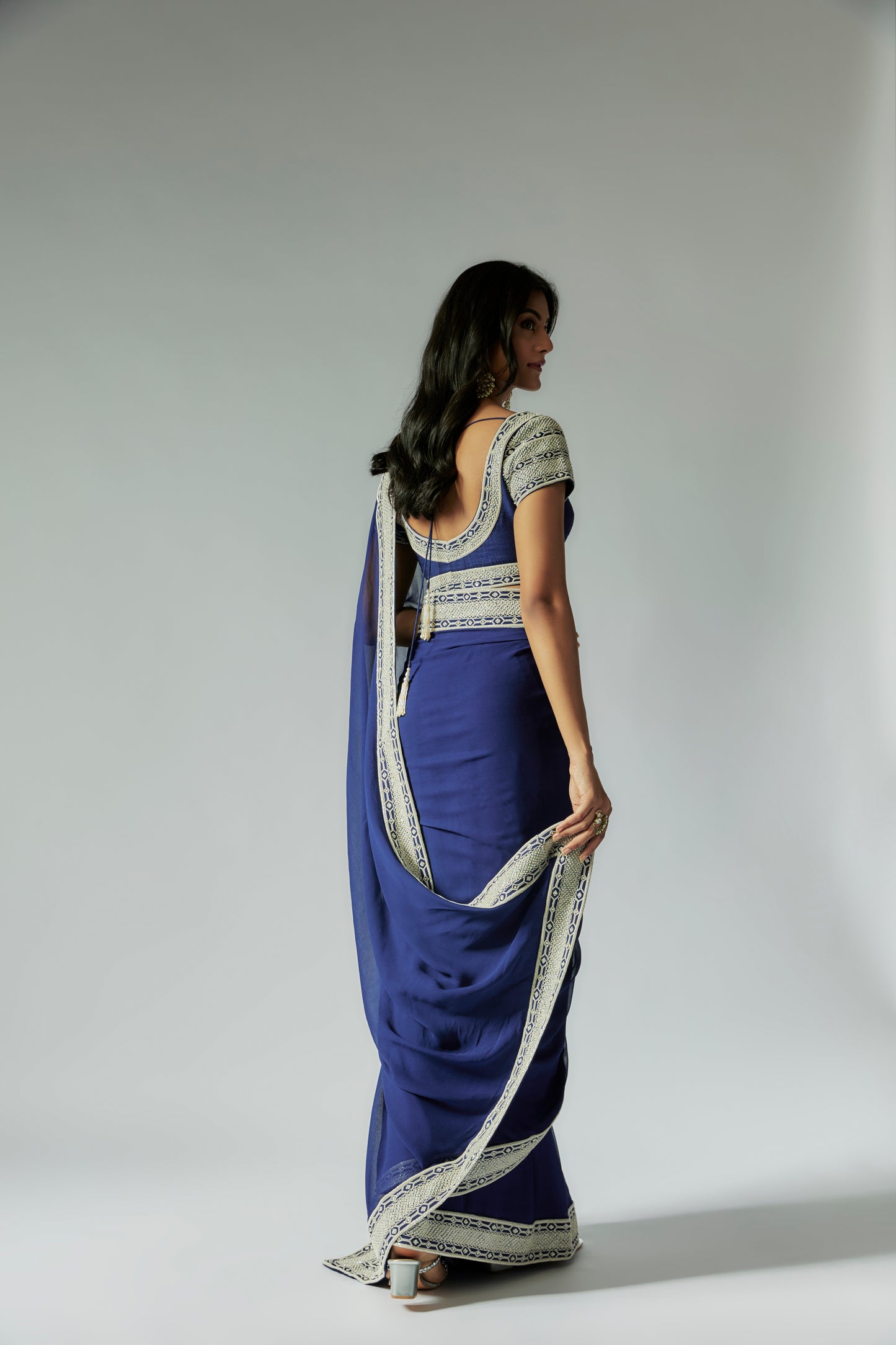 BLUE SAREE