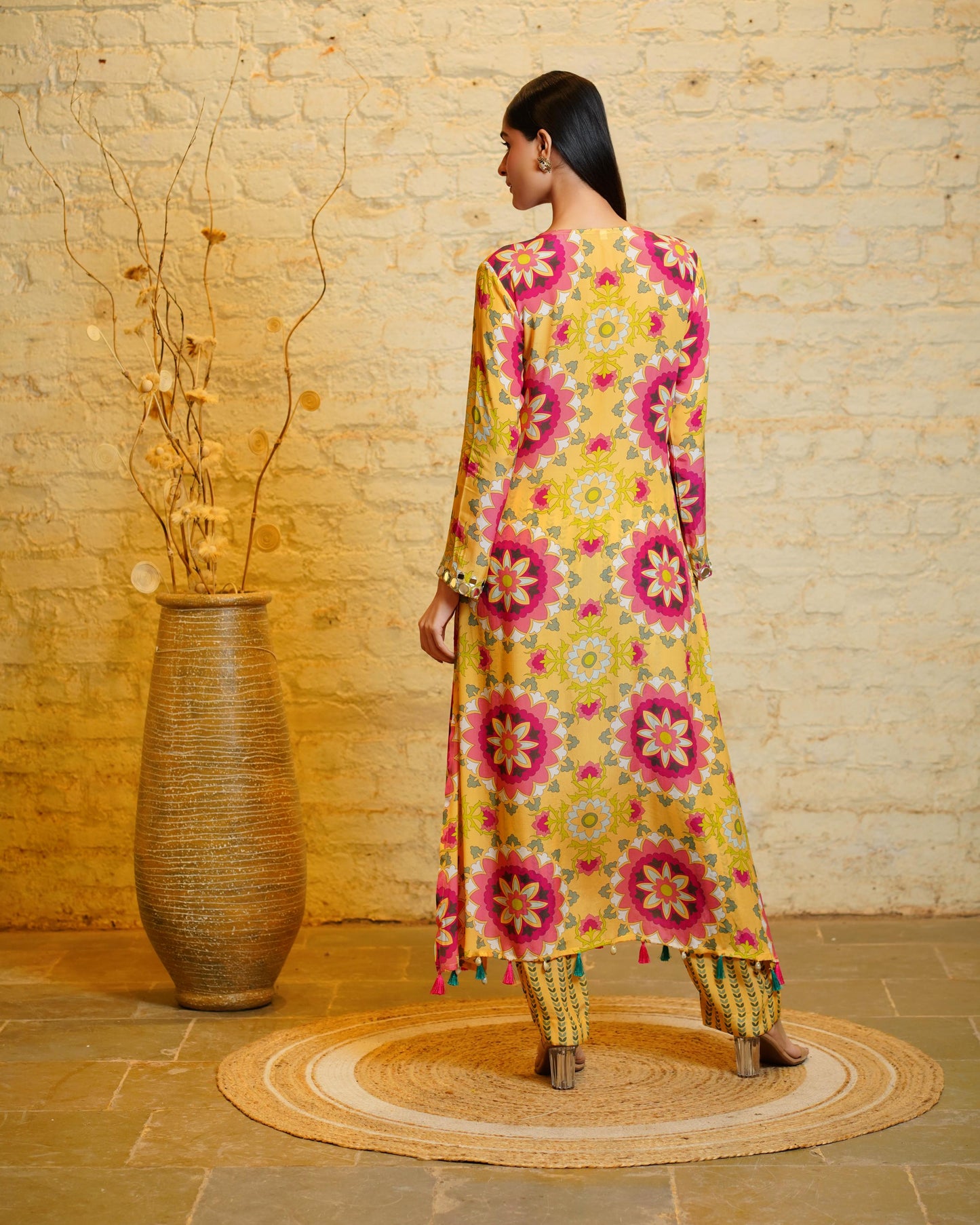 MISU SAMARA YELLOW KURTA & PANT