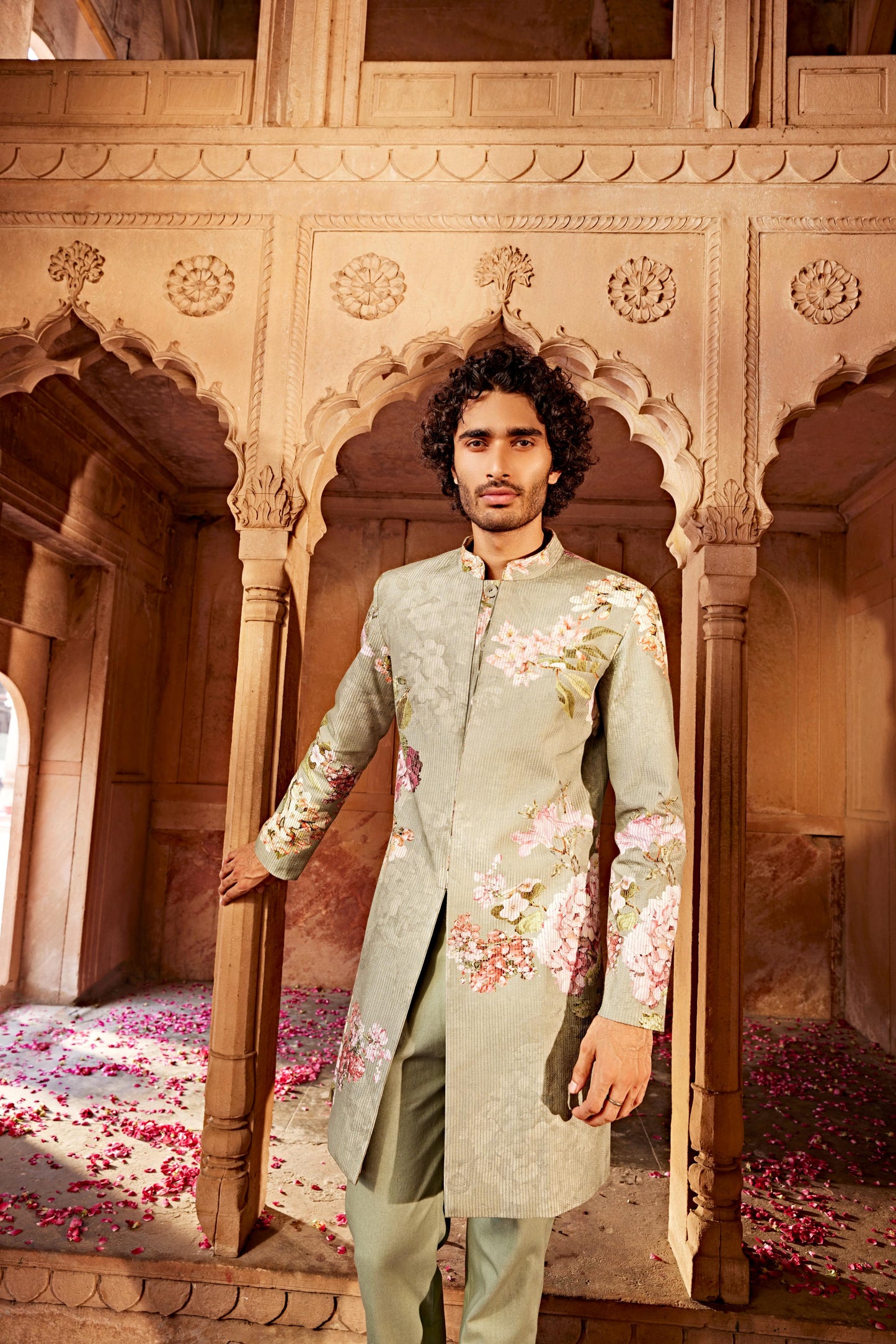 AADAR SHERWANI SET