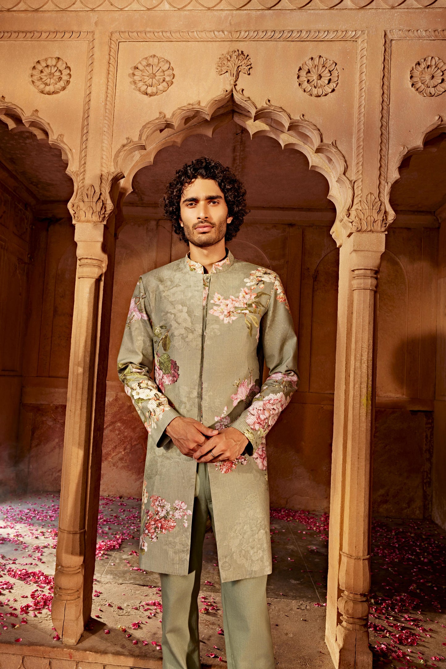 AADAR SHERWANI SET