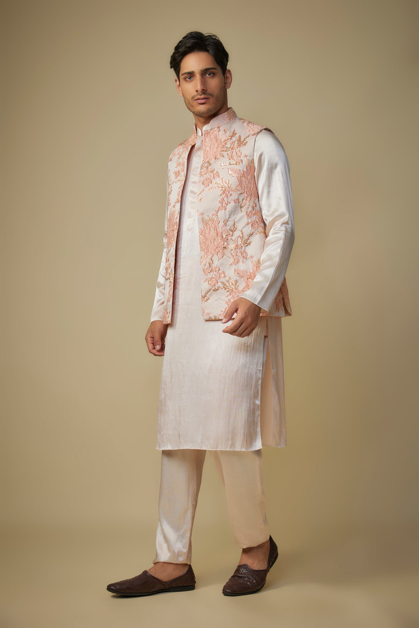 PEACH JACKET SET