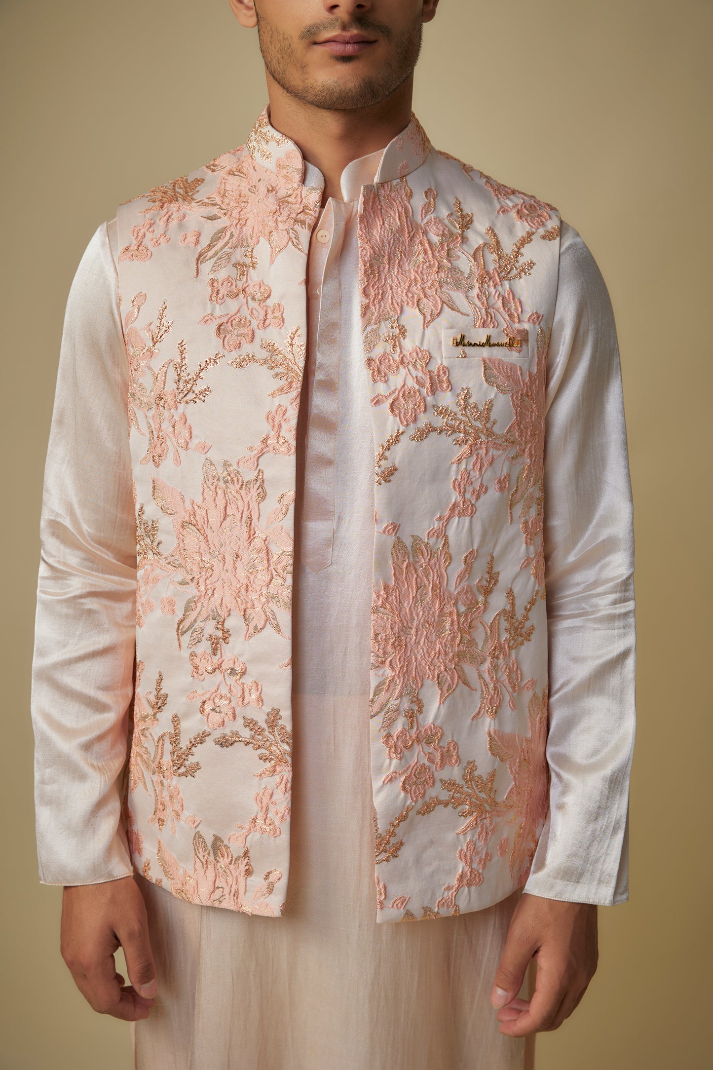 PEACH JACKET SET