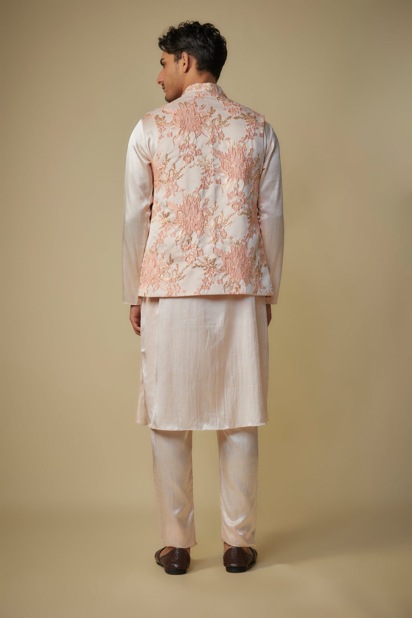 PEACH JACKET SET