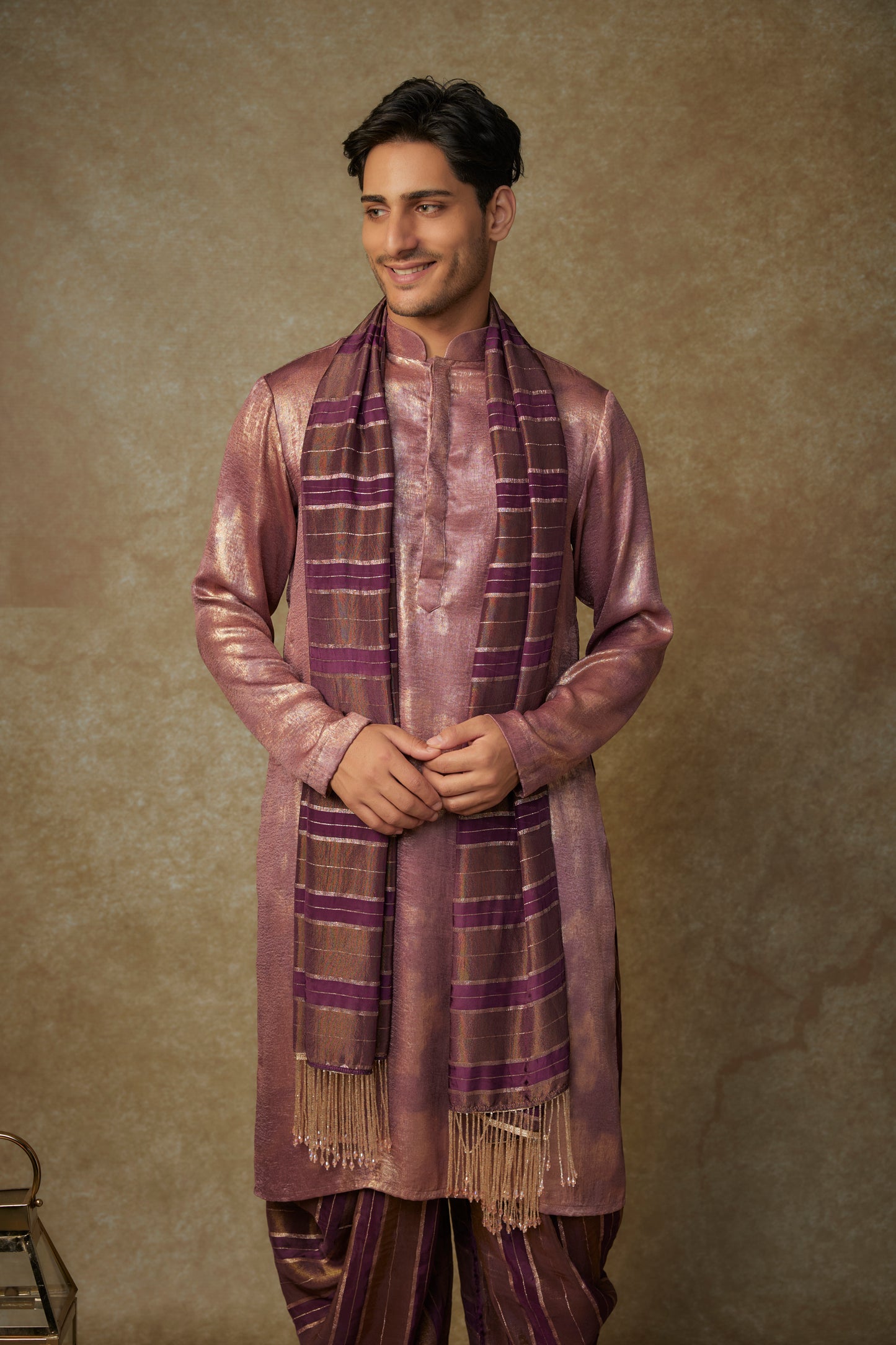 WINE KURTA SET