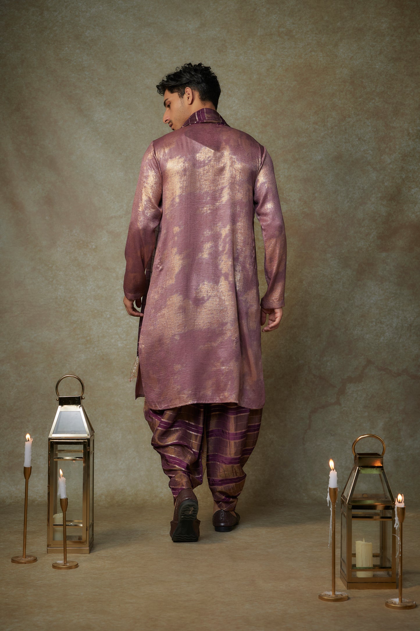 WINE KURTA SET