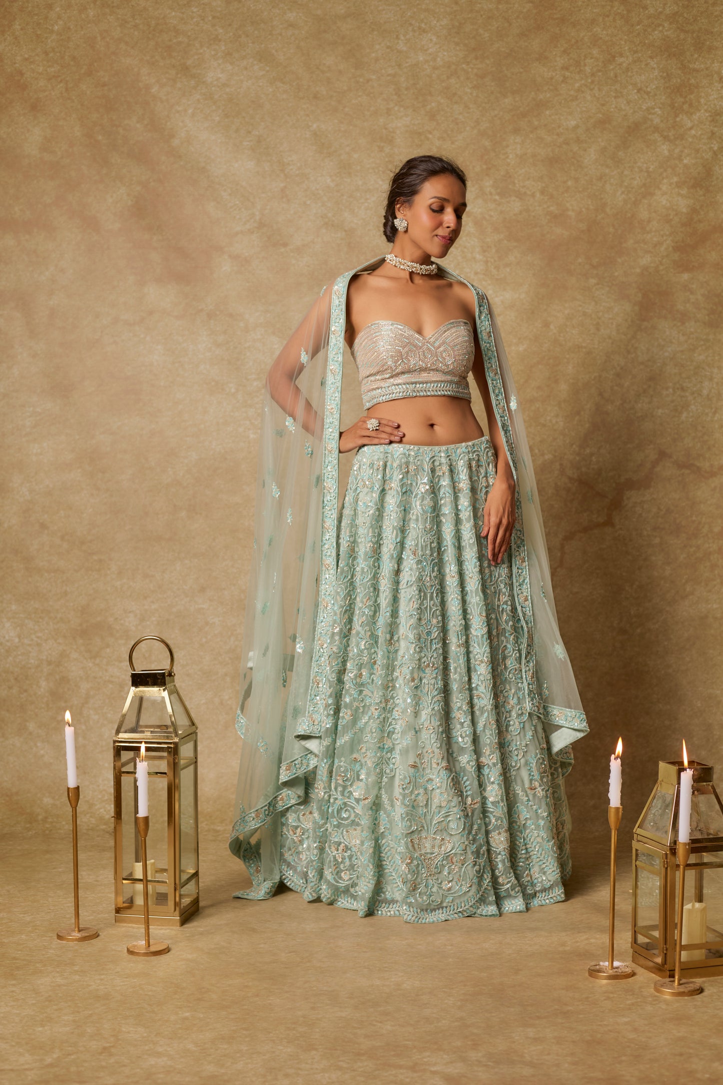 MINT LEHENGA