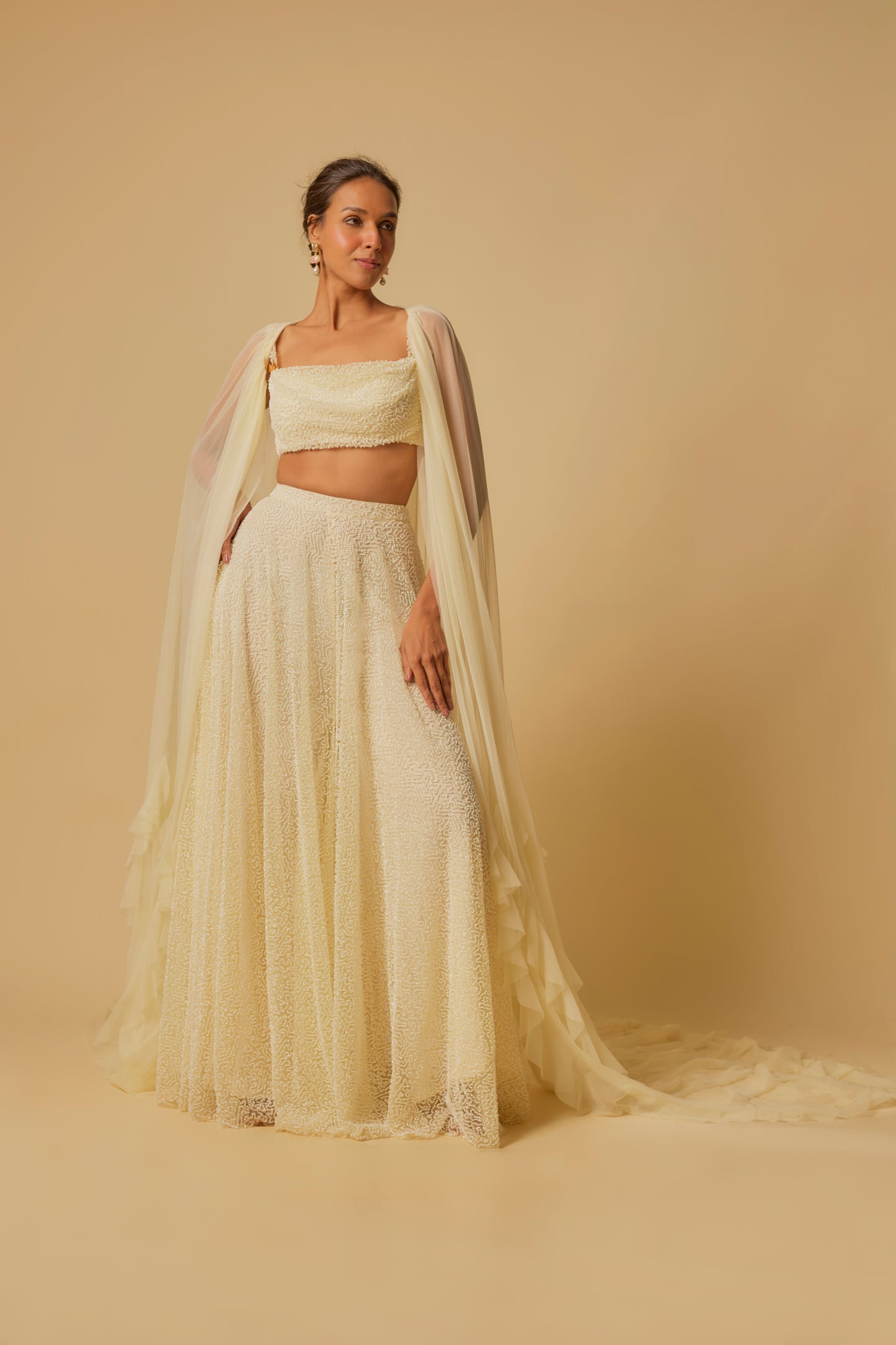 YELLOW GHARARA SET