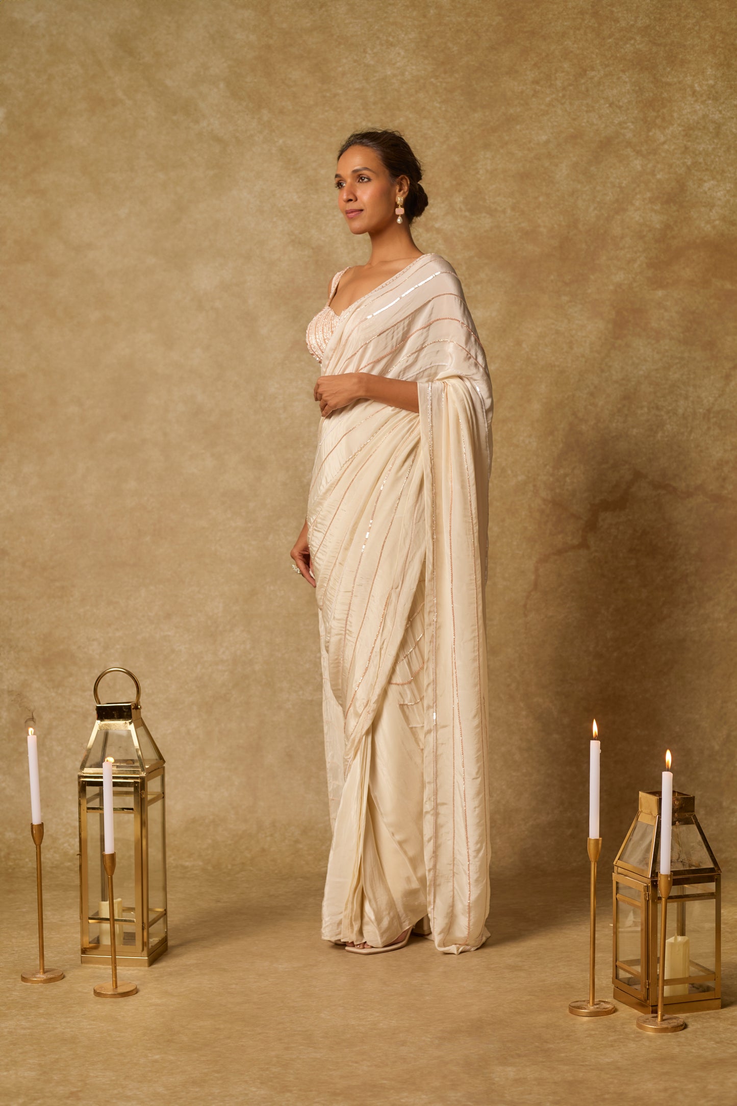 BUTTER YELLOW SAREE