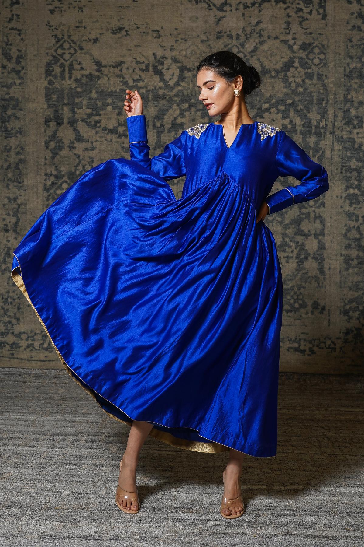NOOR BLUE DRESS