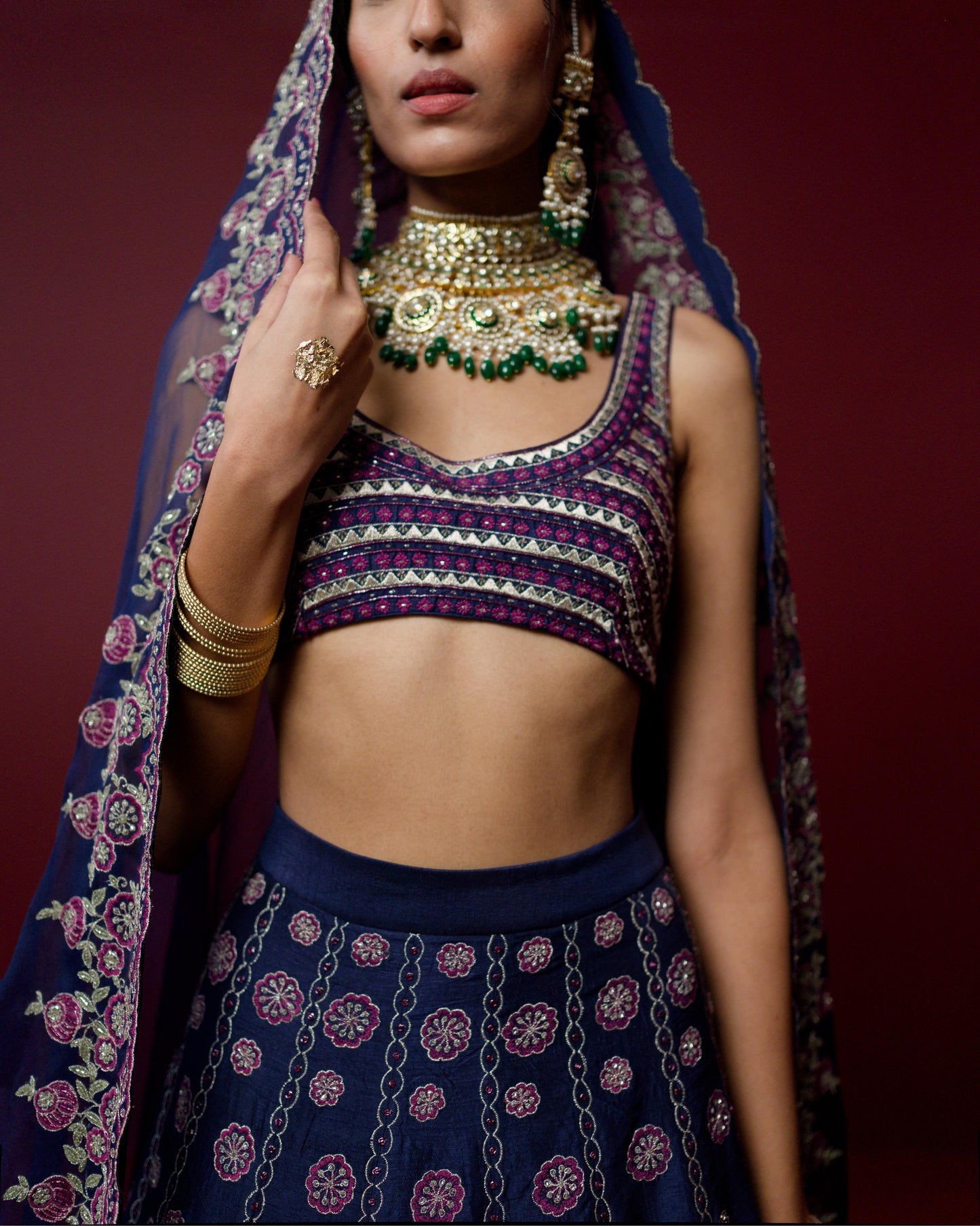 NIRANJANA LEHENGA SET