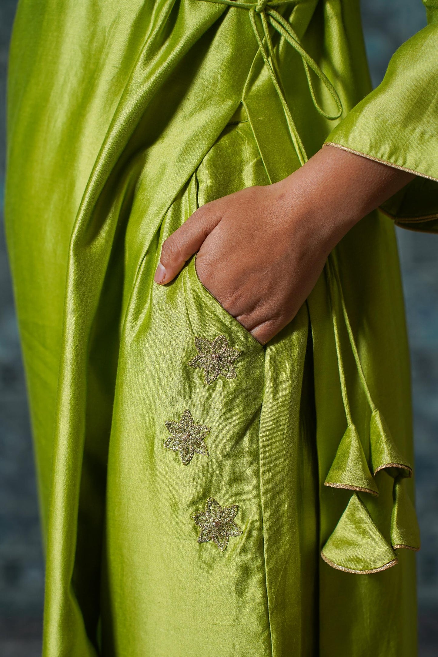 NOOR GREEN KURTA SET