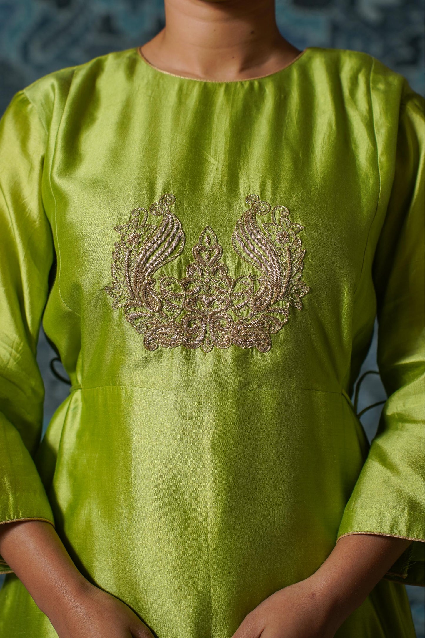 NOOR GREEN KURTA SET