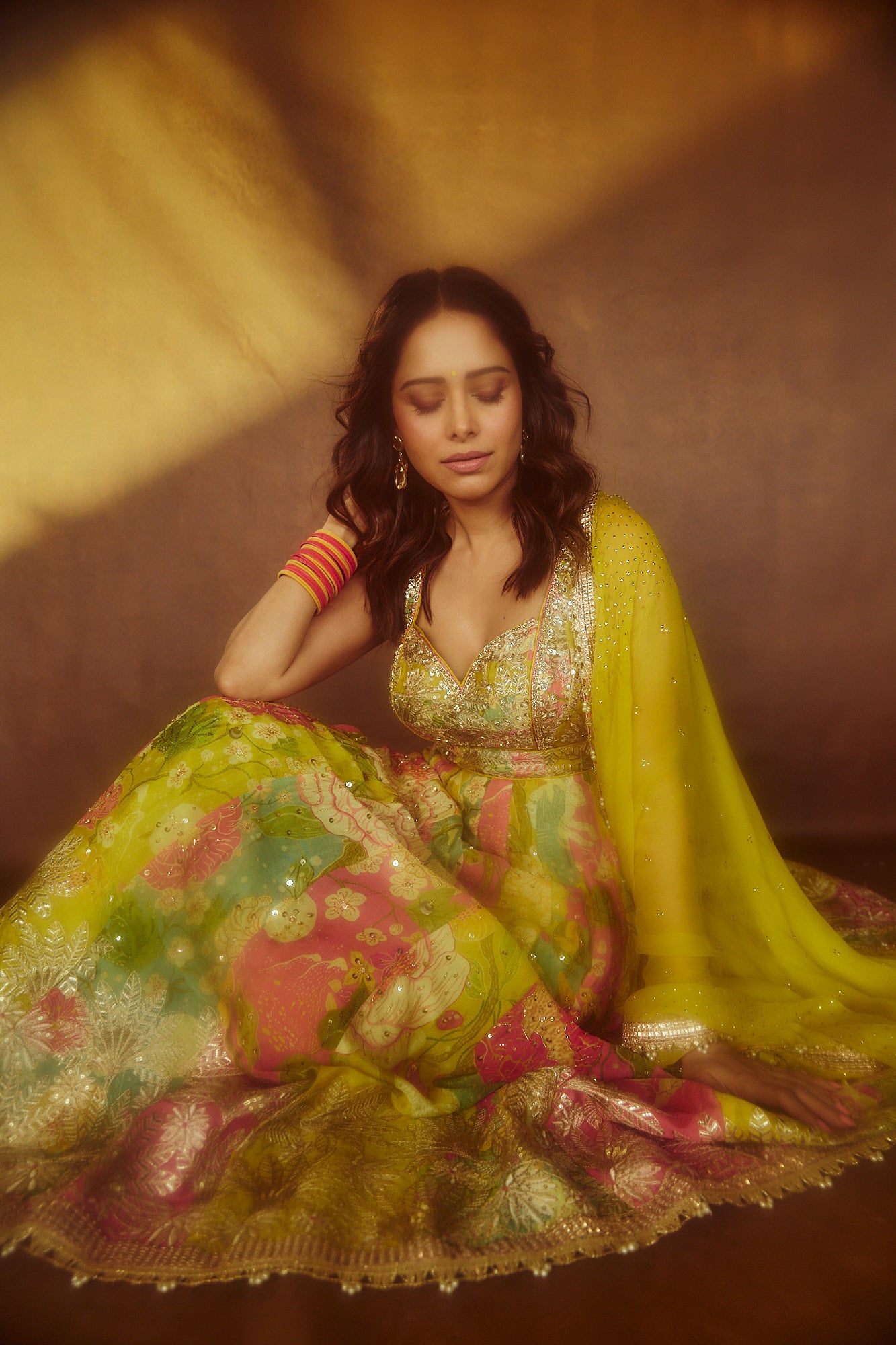 NUSHRAT ANARKALI SET