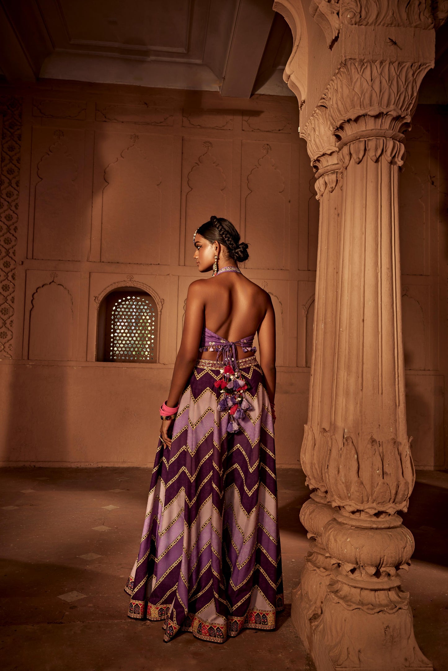 LEHER SHARARA SET