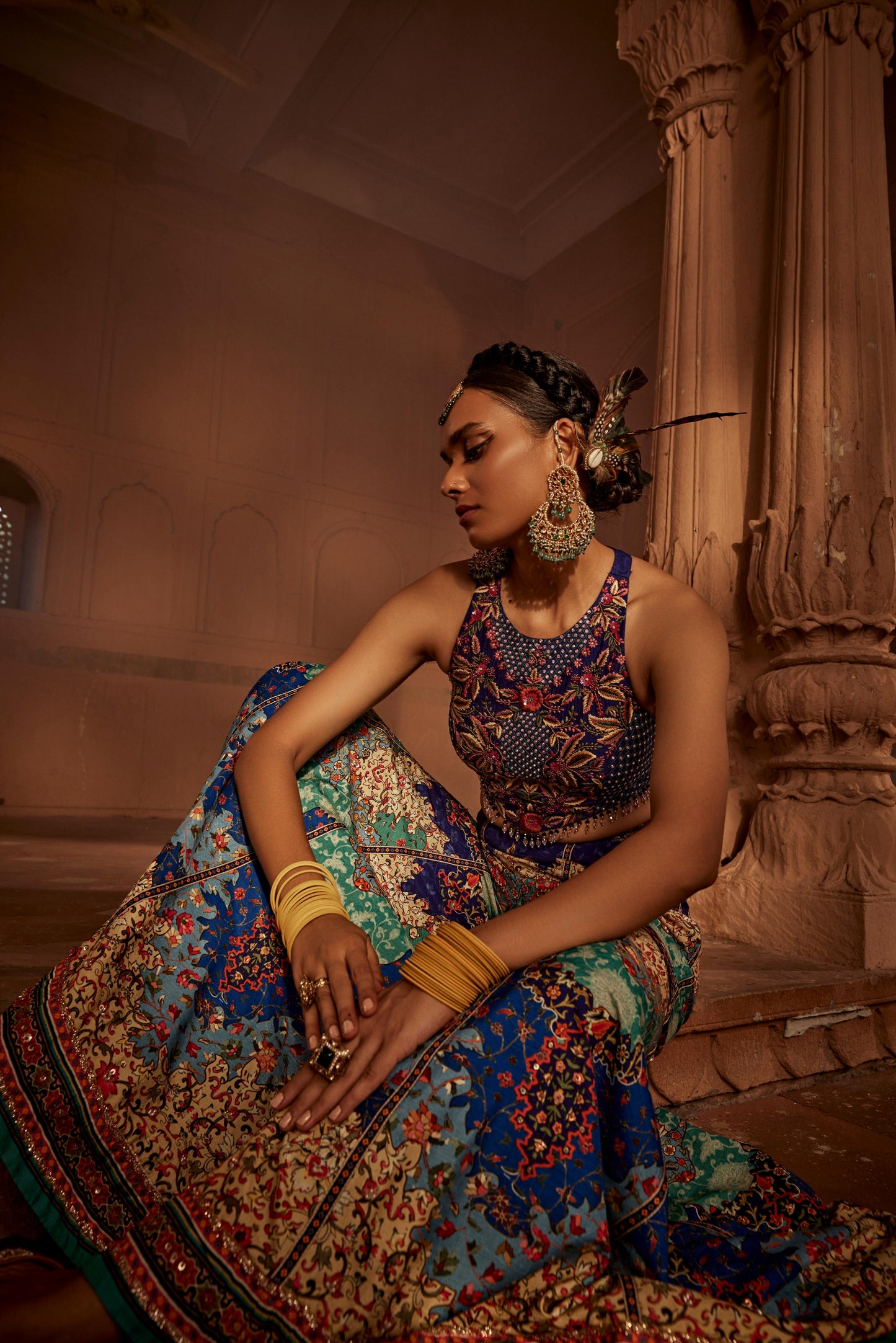 MEHVISH SHARARA SET