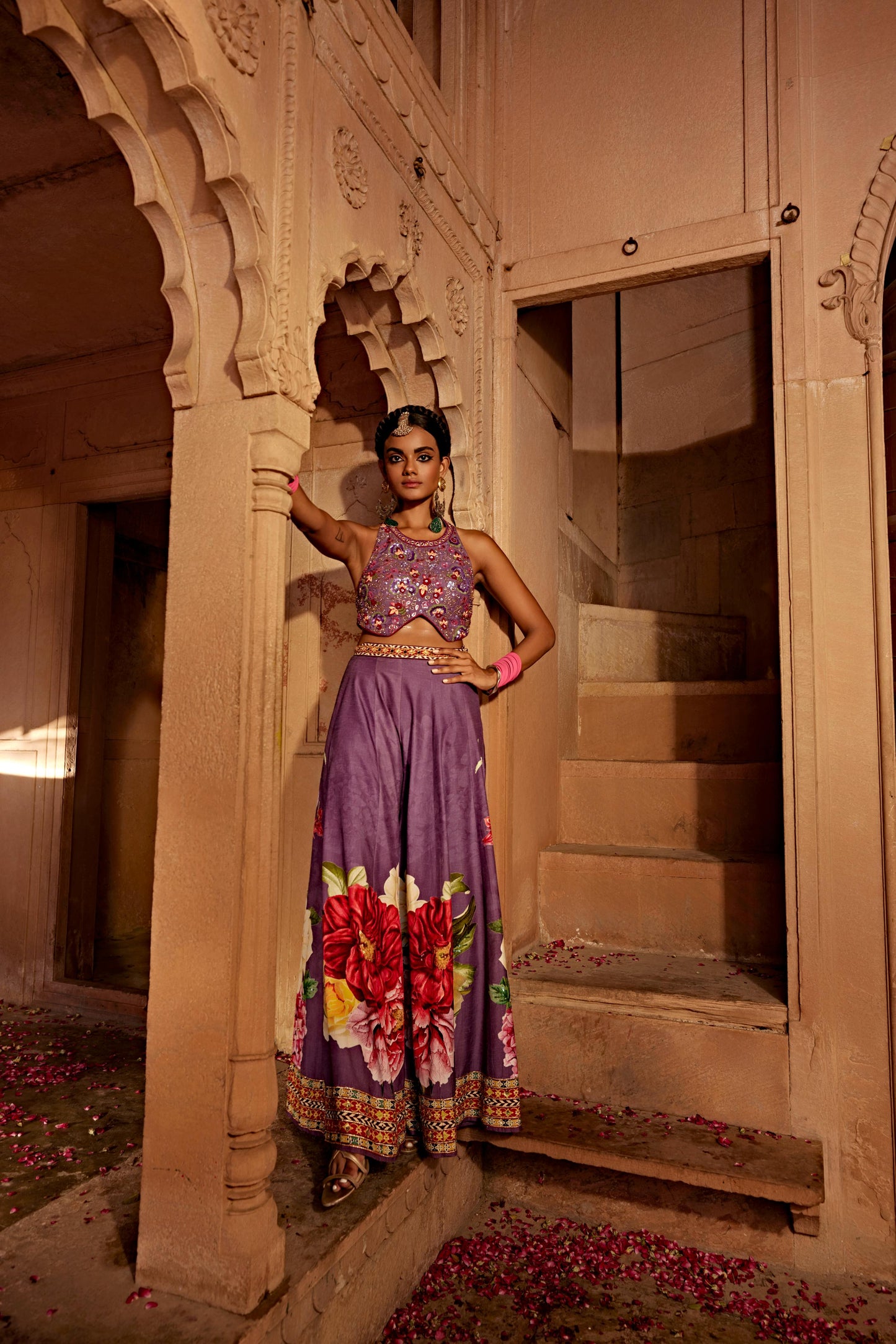 GULSHAAD SHARARA SET