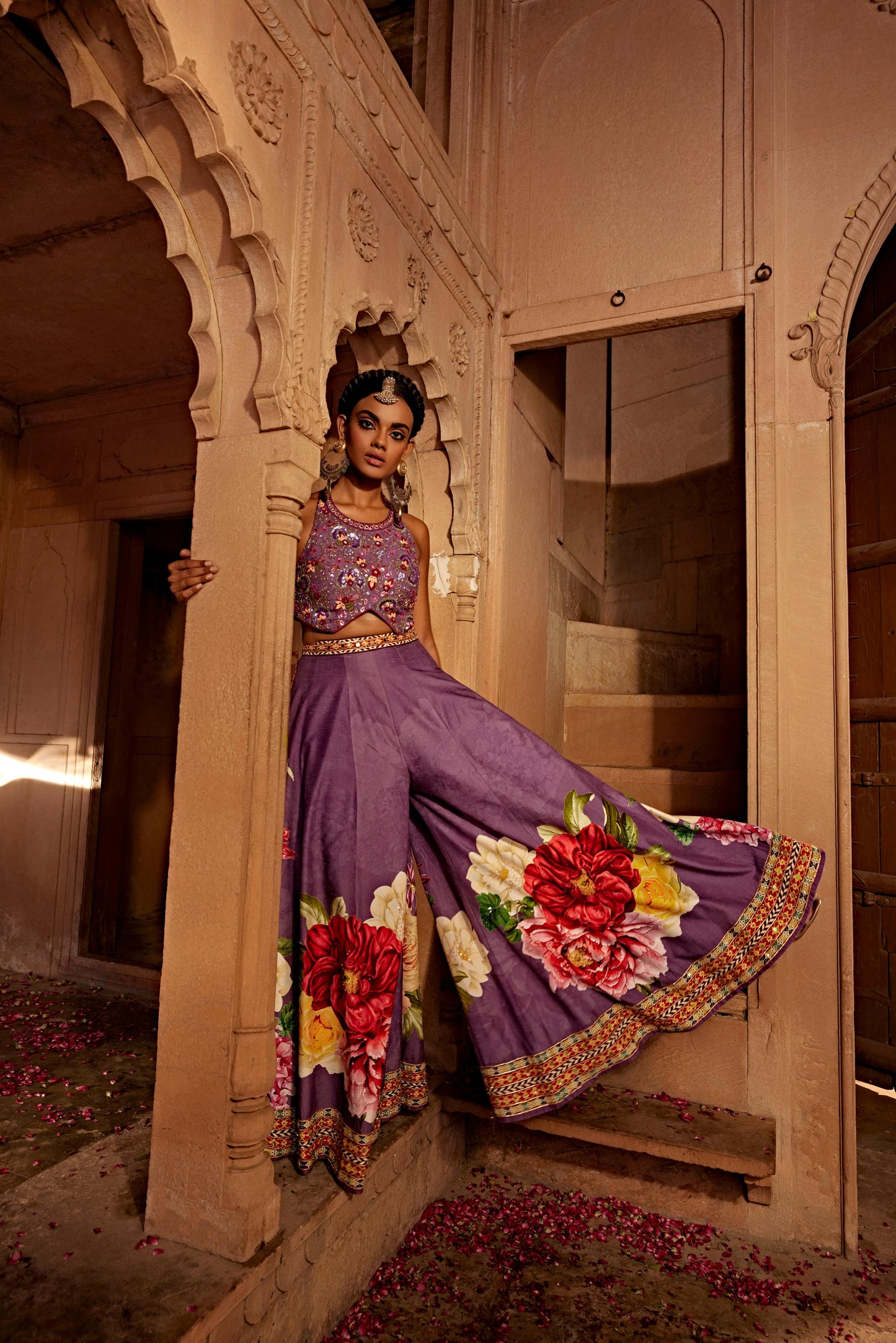 GULSHAAD SHARARA SET