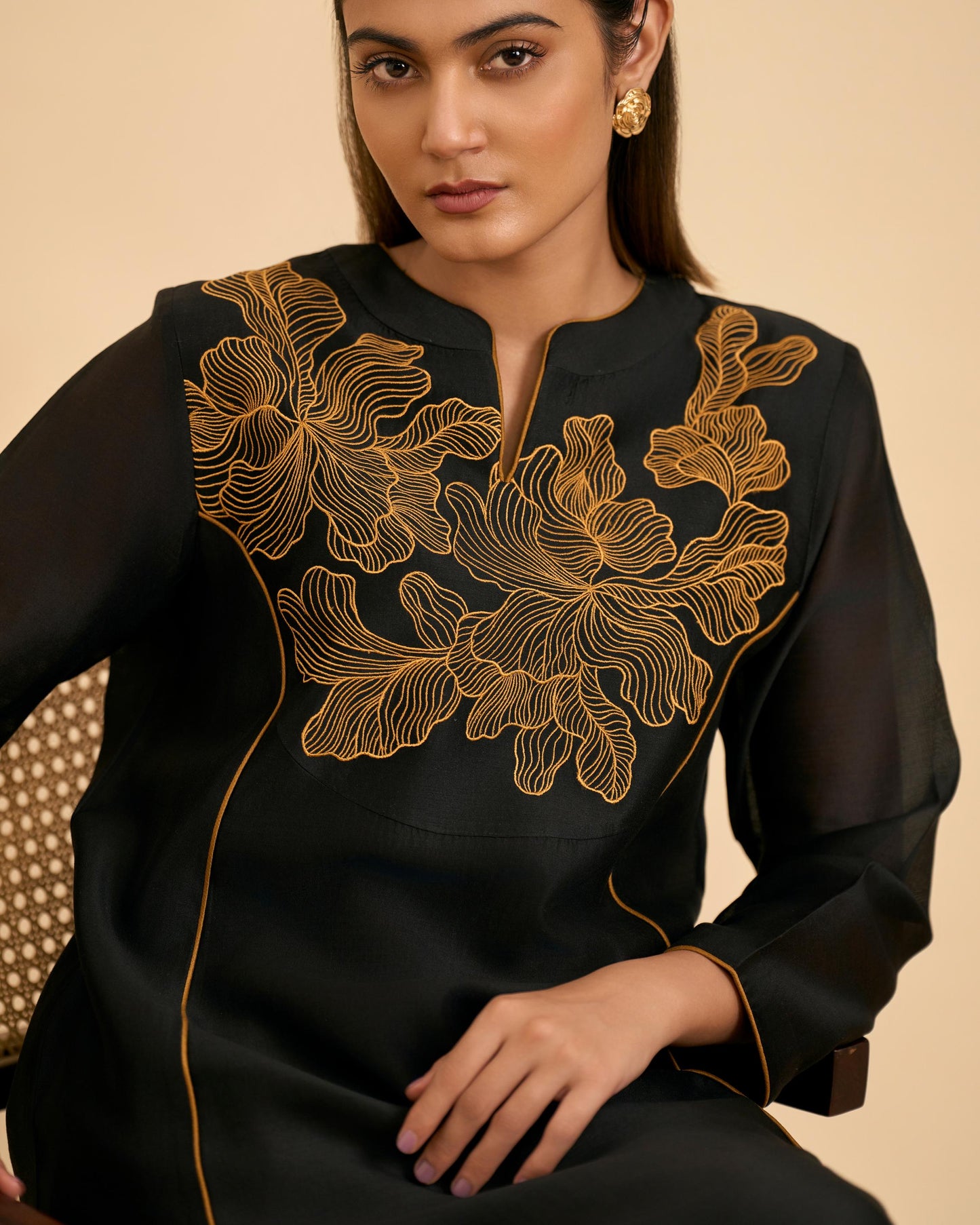GOLDEN NIGHTS SUIT SET