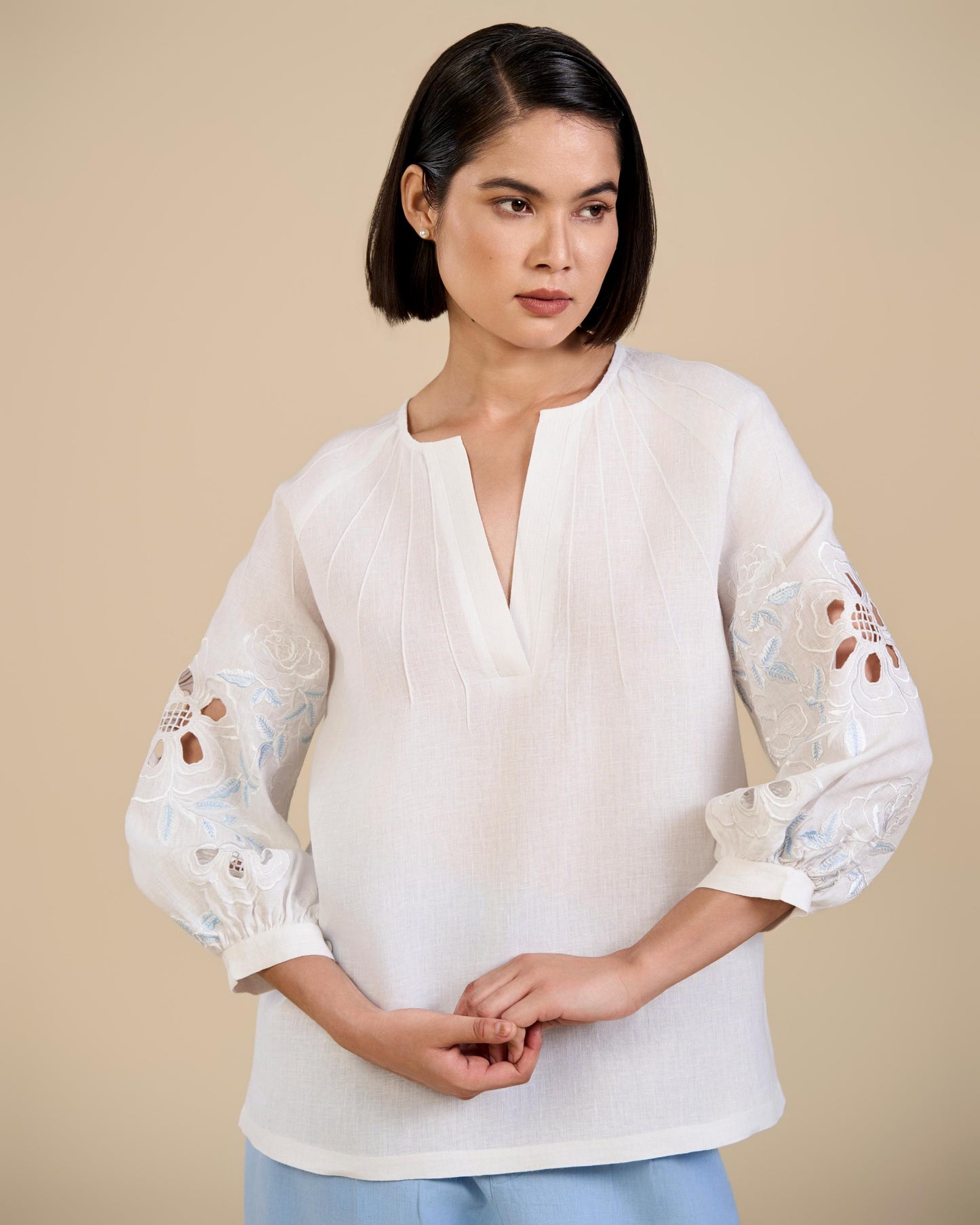 WHITE DOVE SHIRT