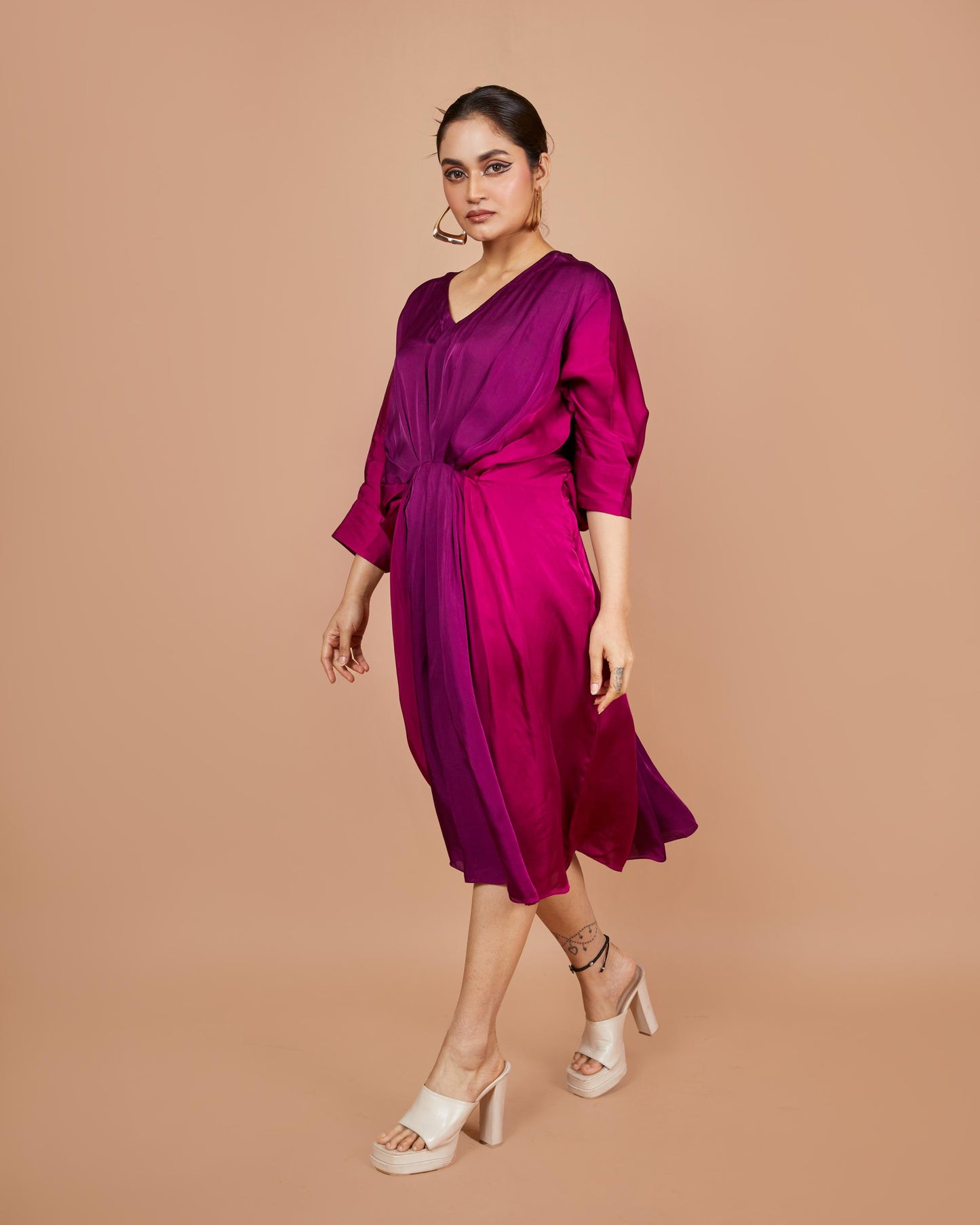 SANGRIA KAFTAN DRESS