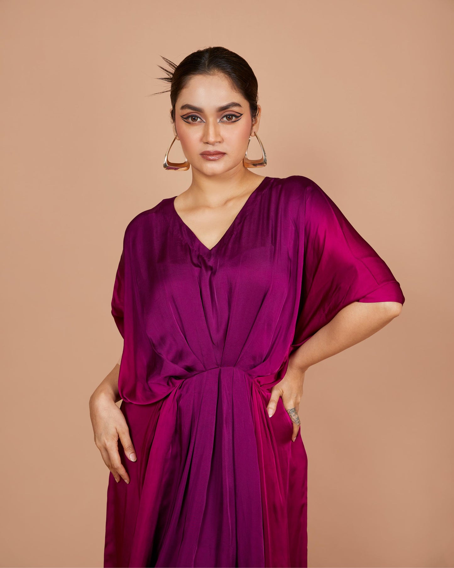 SANGRIA KAFTAN DRESS