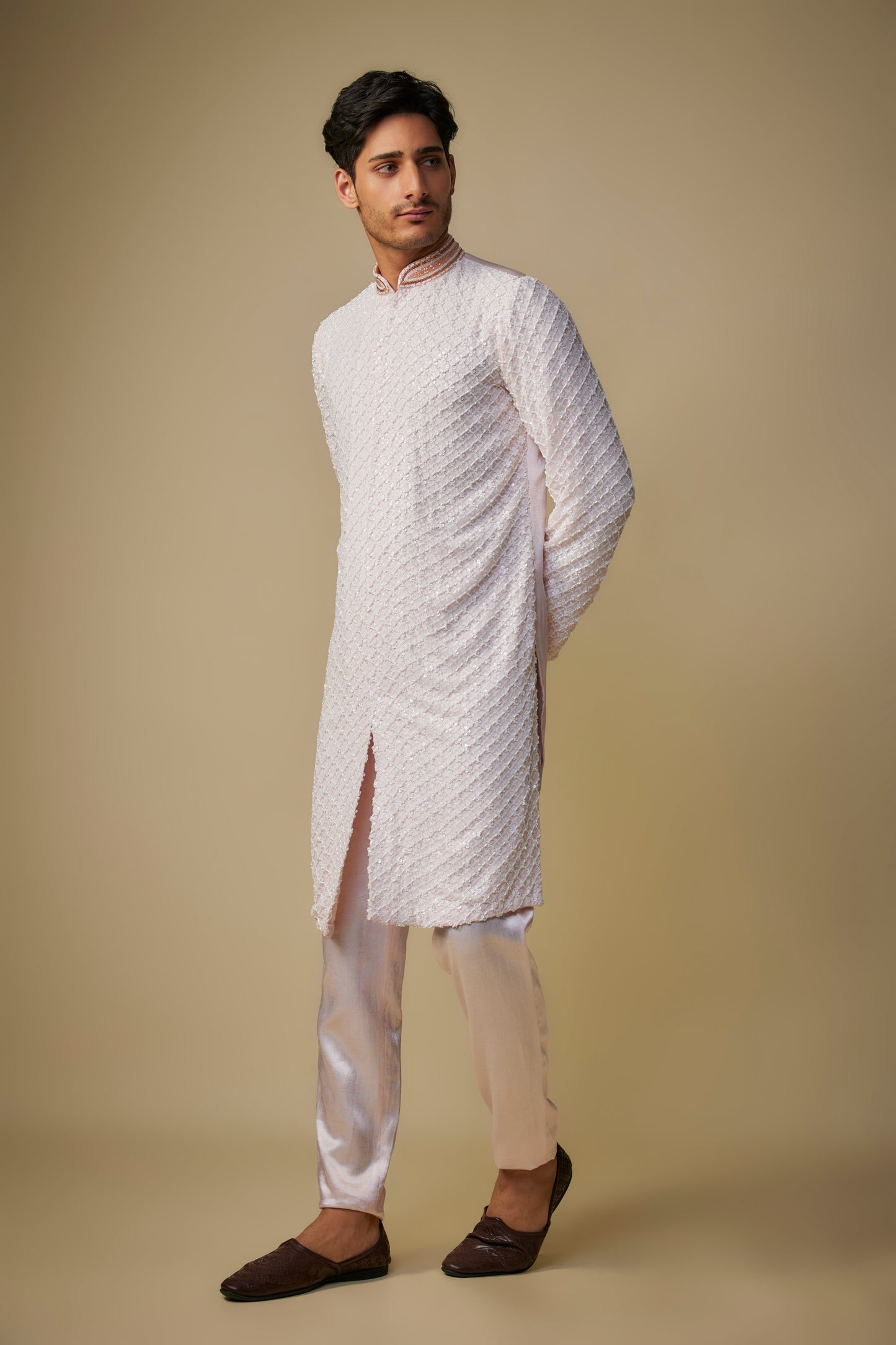 WHITE KURTA SET