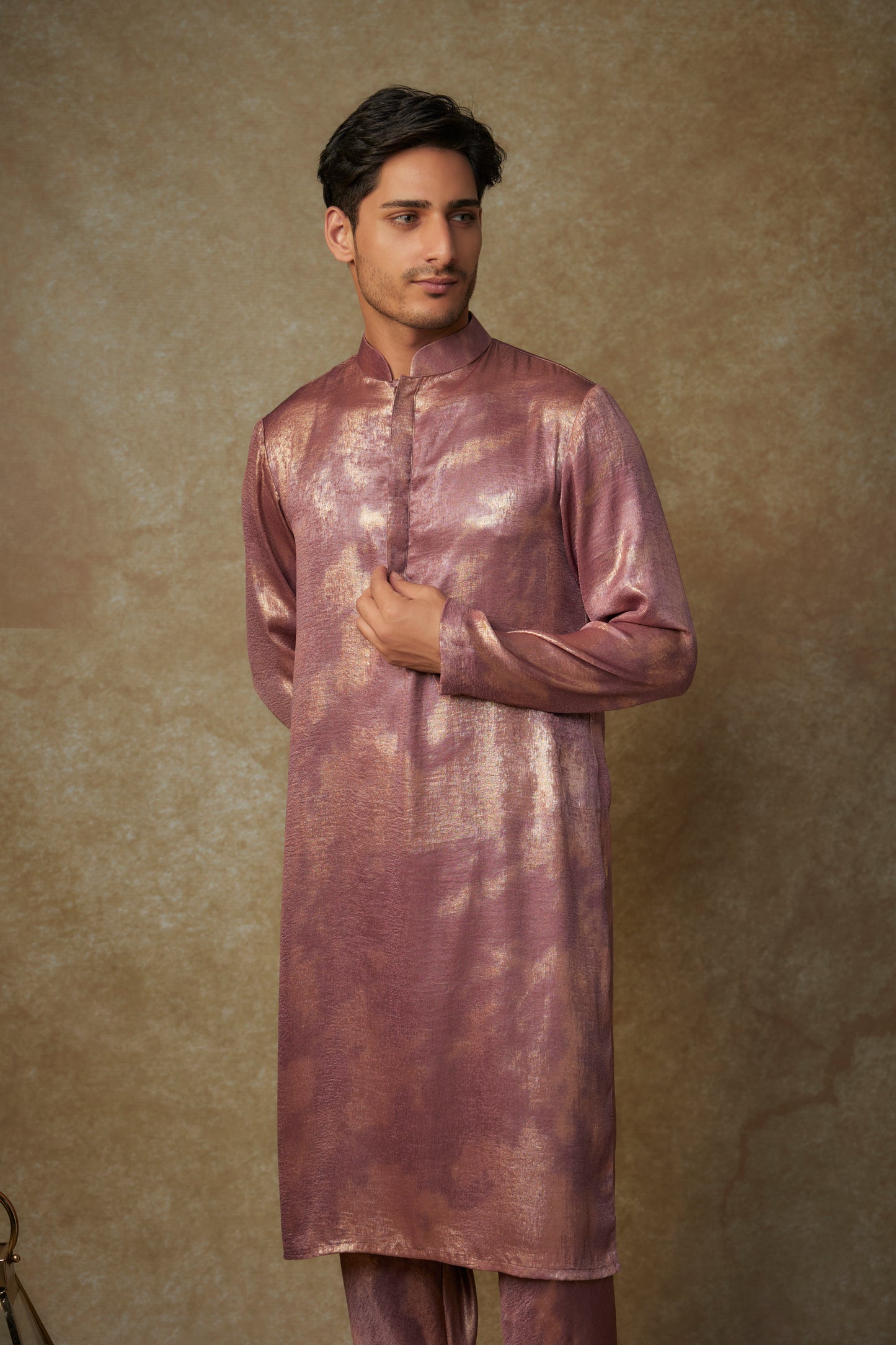 WINE KURTA SET