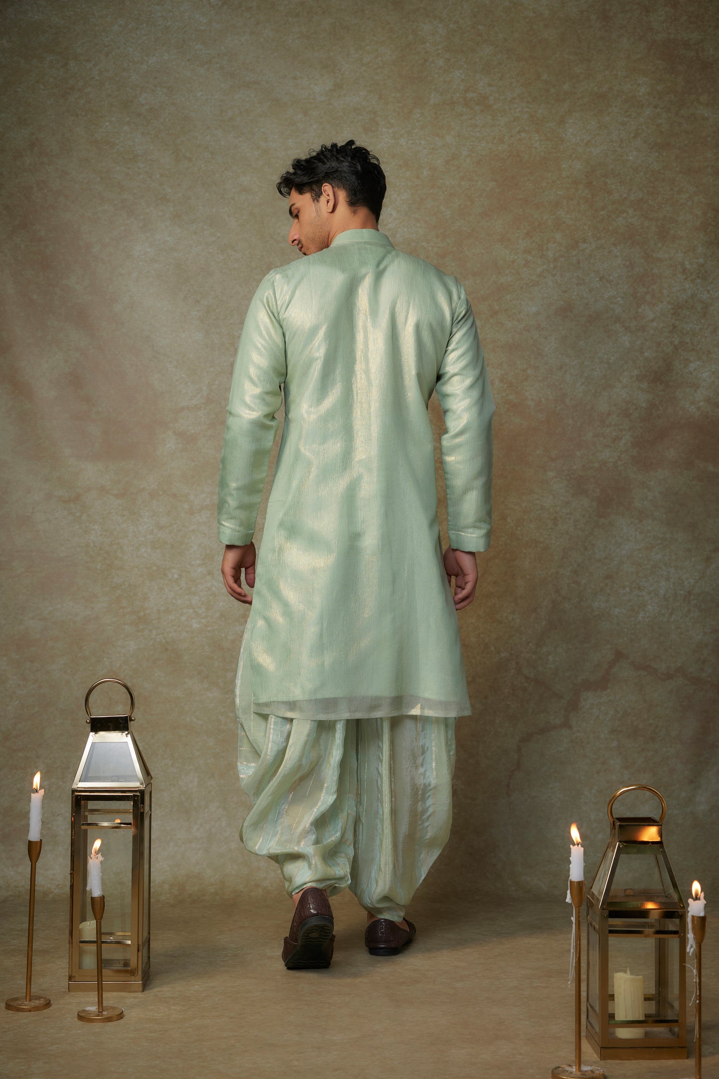 SAGE GREEN KURTA SET