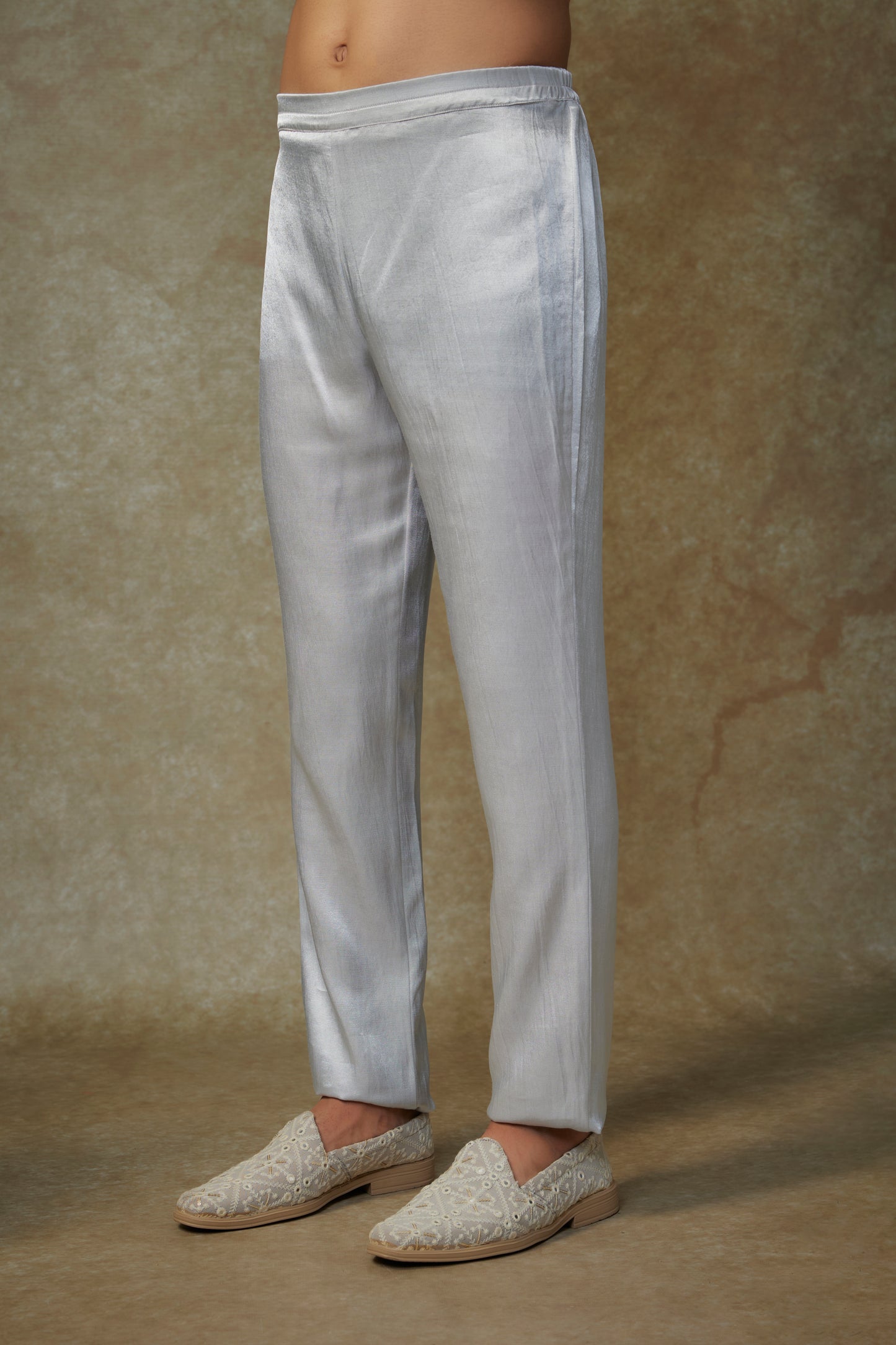 GREY SHERWANI SET