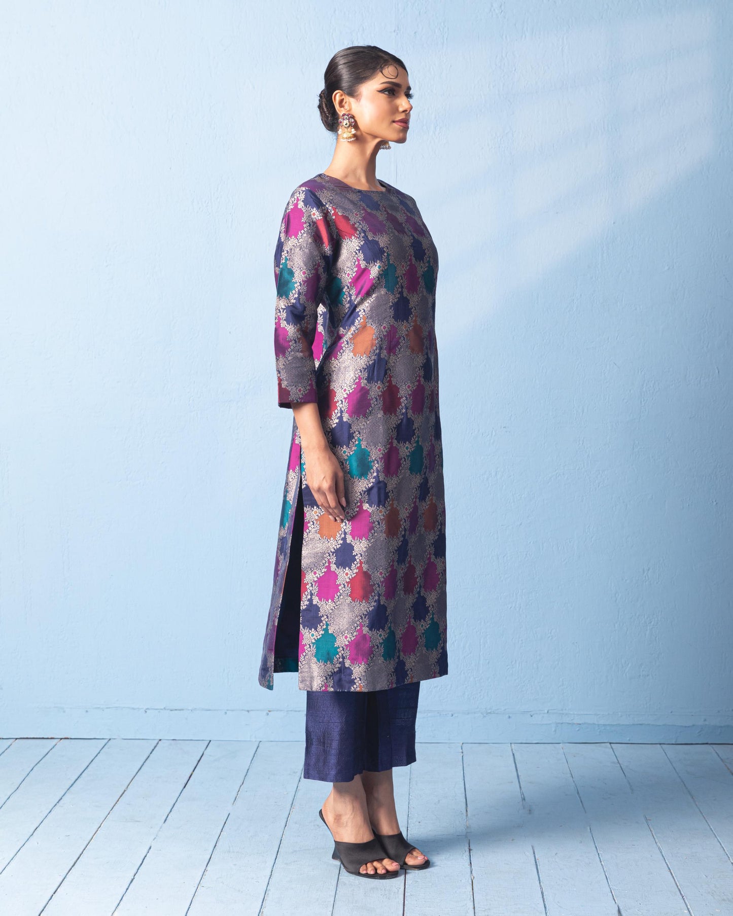 MULTI COLOR KURTA SET