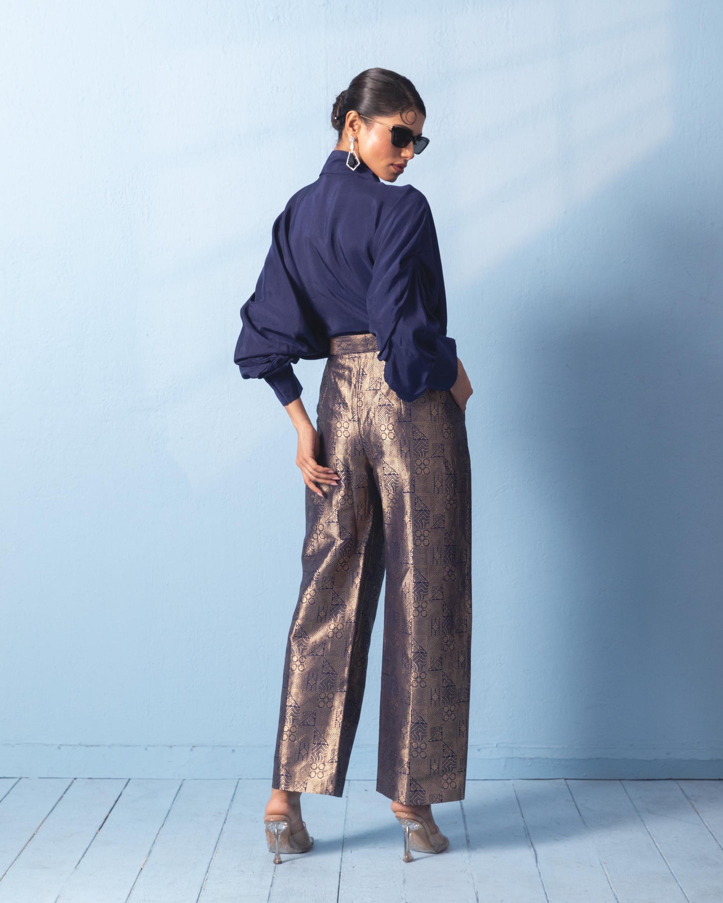 BLUE PANT SET