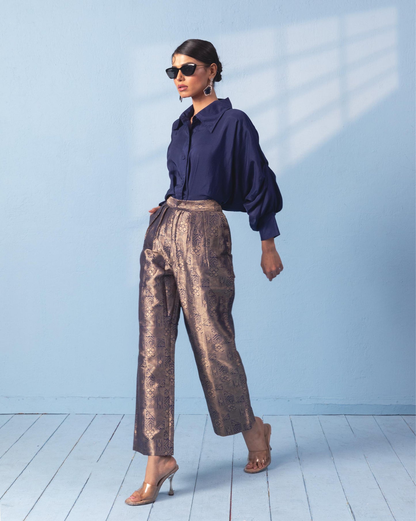 BLUE PANT SET