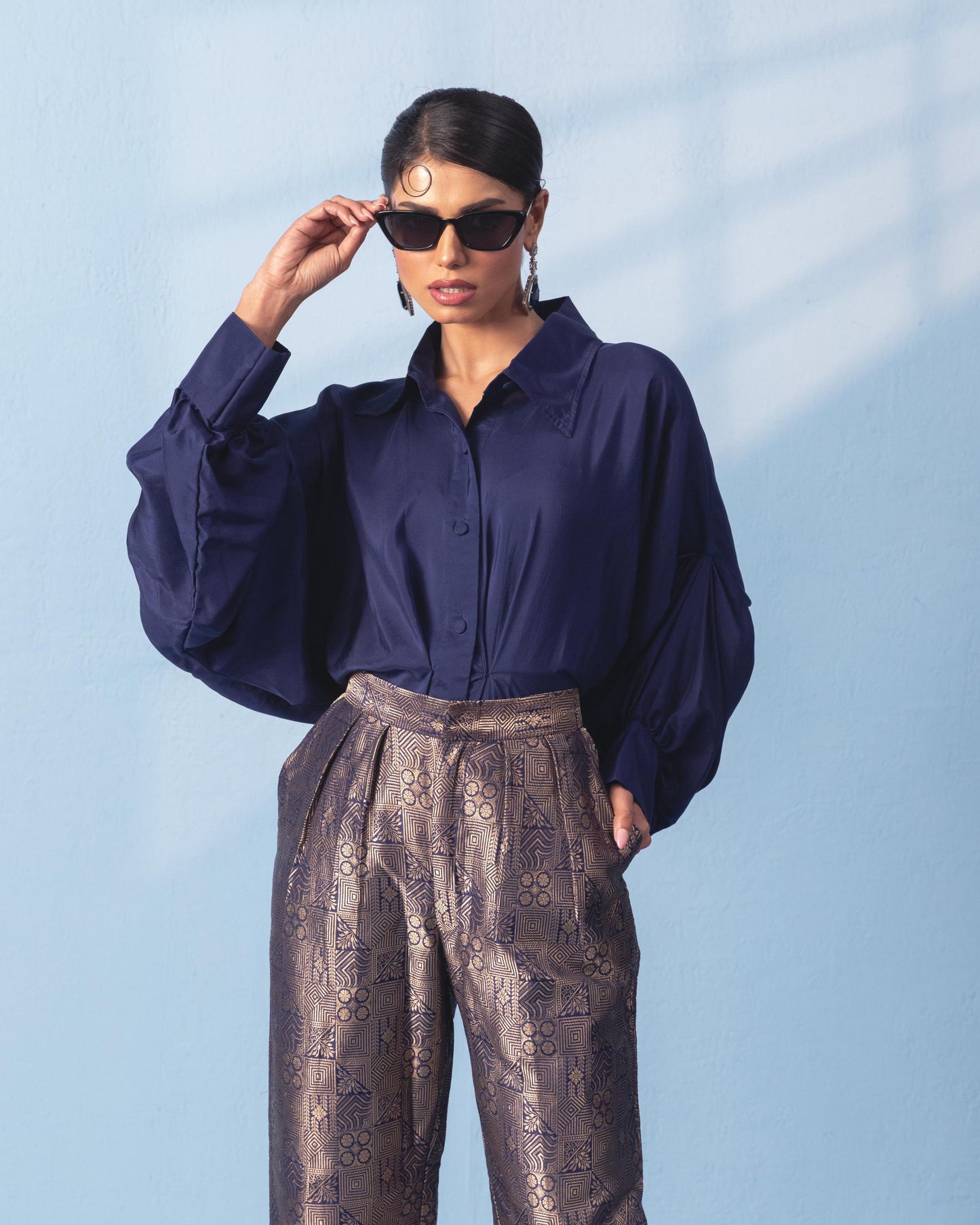 BLUE PANT SET