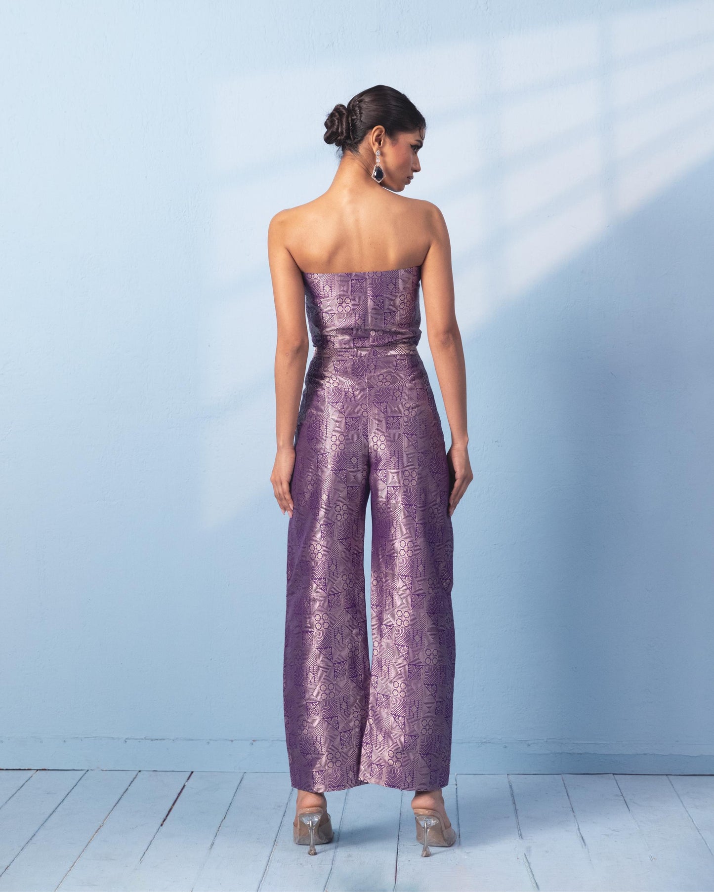 PURPLE TROUSER SET