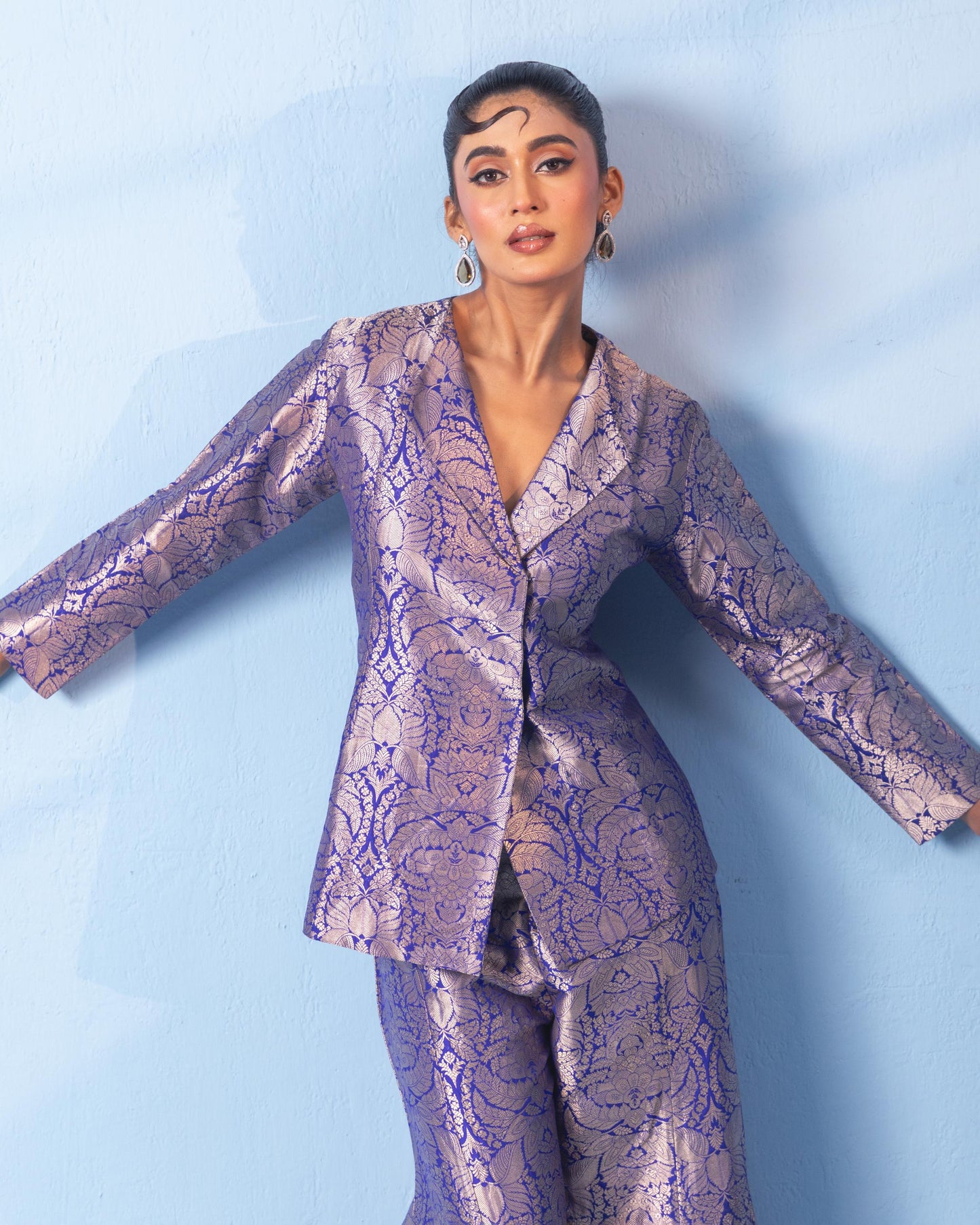 BLUE PANT SET