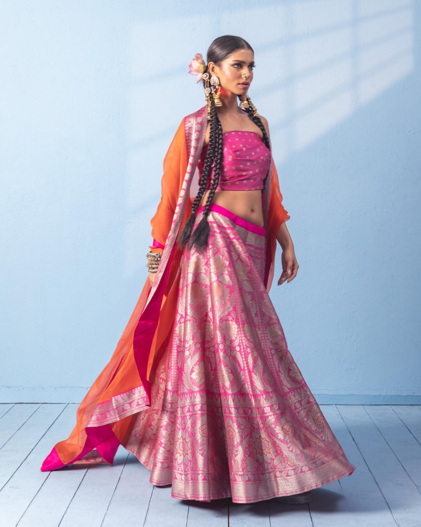 PINK LEHENGA SET