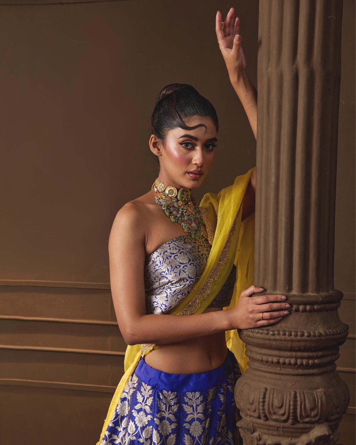 BLUE LEHENGA