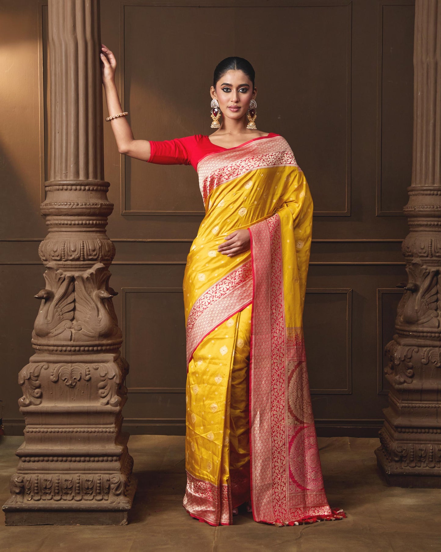 YELLOW SAREE